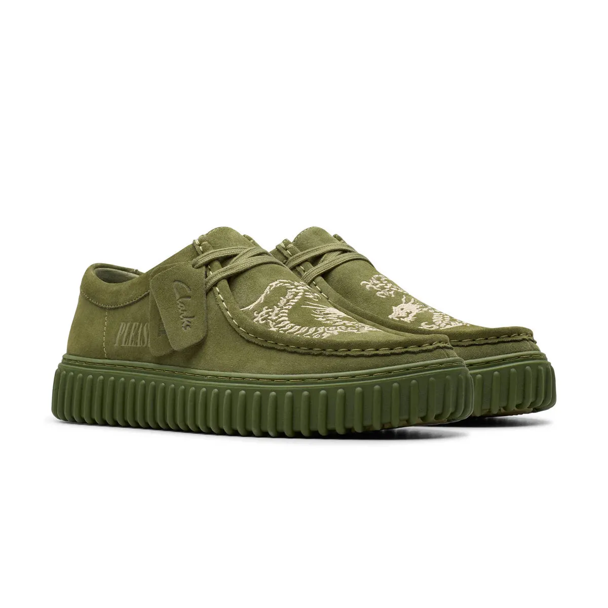 Cushioned Base   PLEASURES Torhill Lo 'Green Dragon'