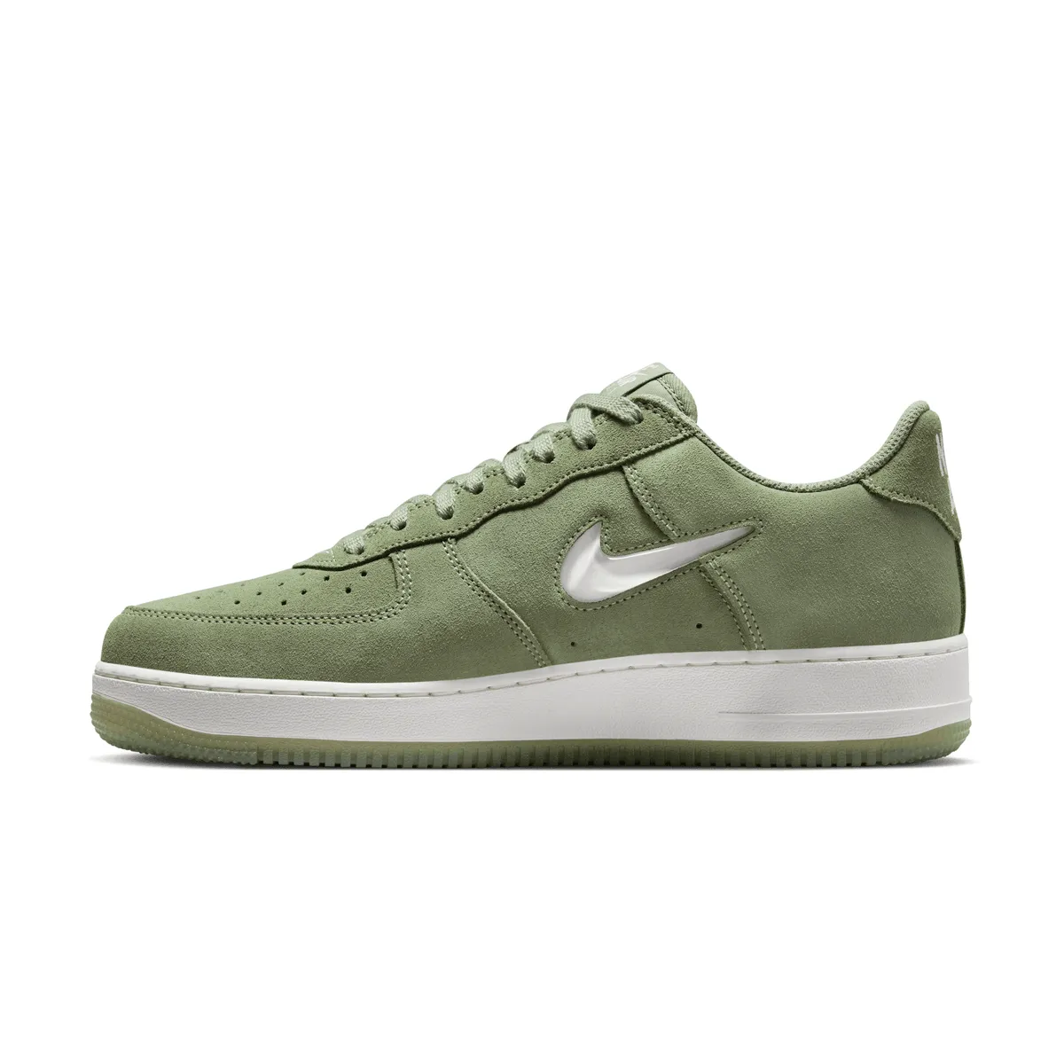 Cushioned Midsole Design Air Force 1 Low '07 Jewel 'Colour Of The Month Oil Green'