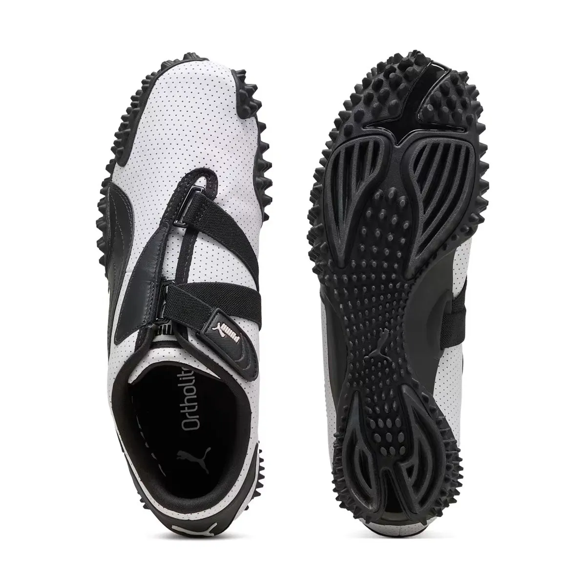 Mostro Perforated 'PUMA White Black' Stylish Fit Coast Step