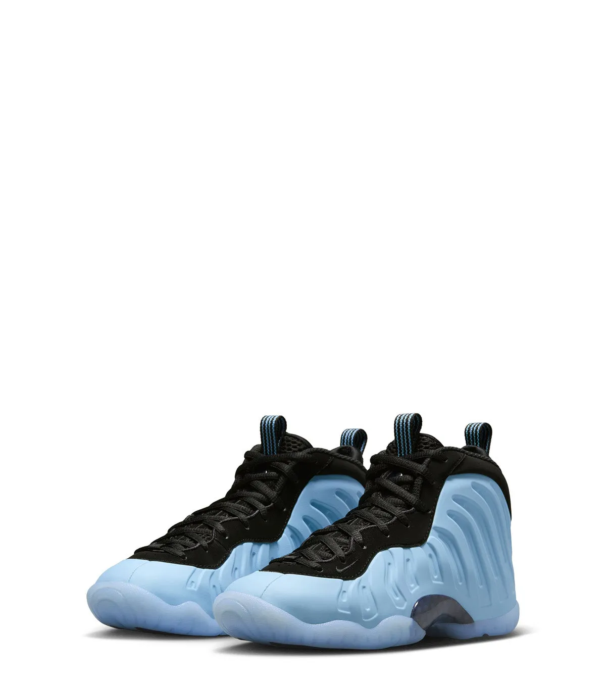 Nike Little Posite One GS Psychic Blue foot fashion