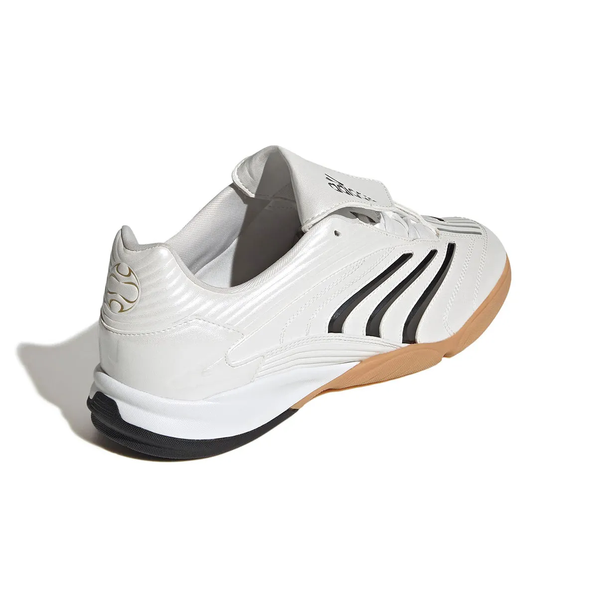 Crisp Look Durable Double Stitching Predator Sala 'Zero Metallic Black Gum'