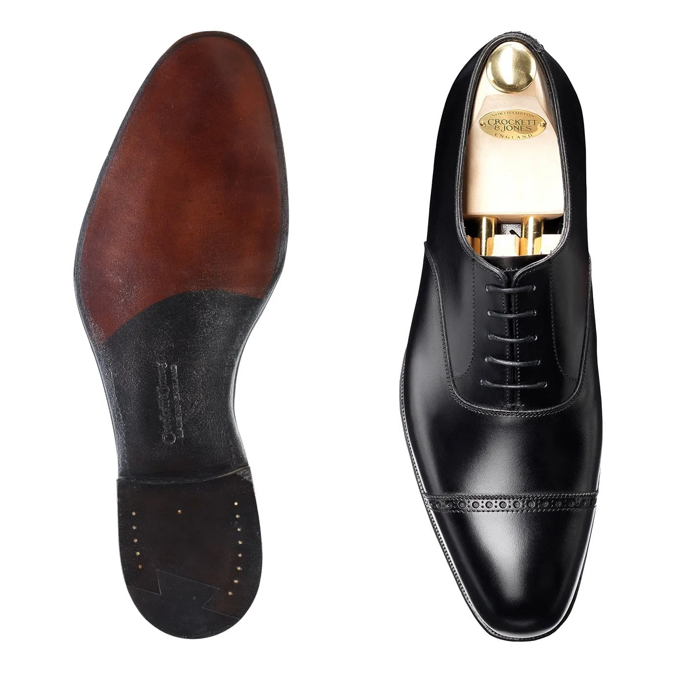 Belgrave Black Calf Groom Oxfords Wingtip Oxfords