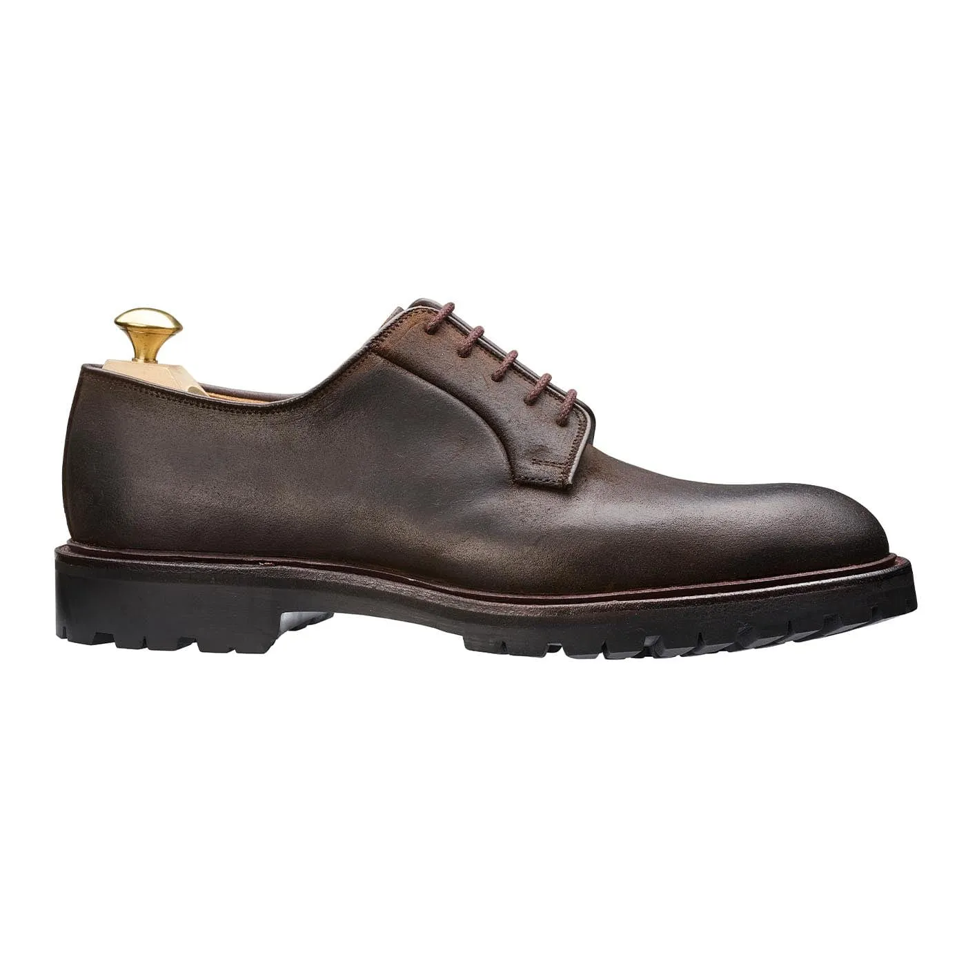 Lanark 3 Dark Brown Rough-Out Suede Season Ready Cold Days