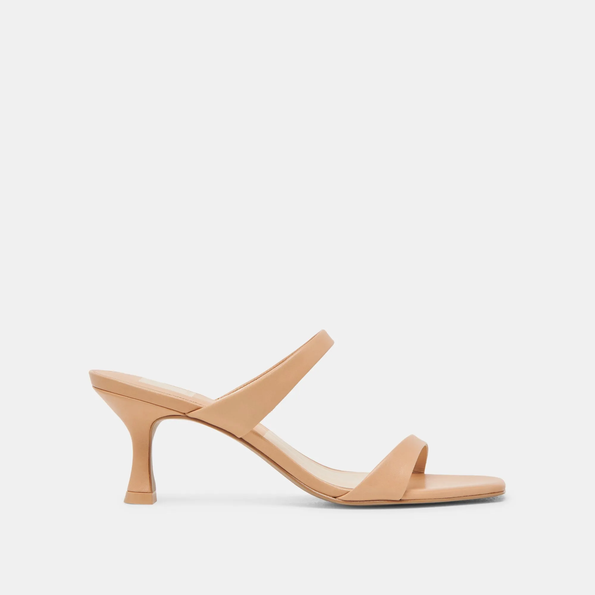 Cushioned Insole GENORA HEELS CAFE LEATHER