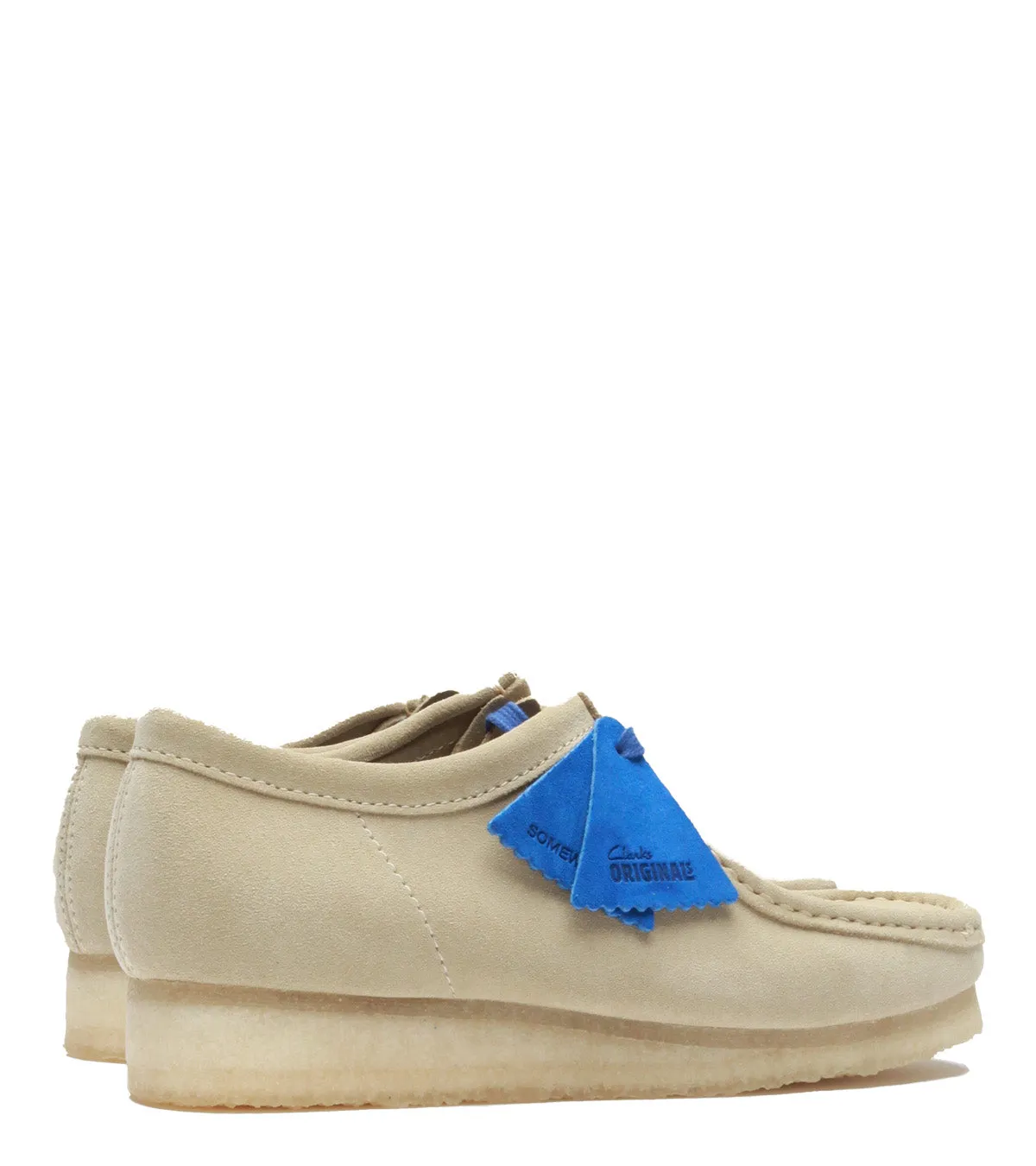 most work SOMEWHERE x Clarks Wallabee Maple