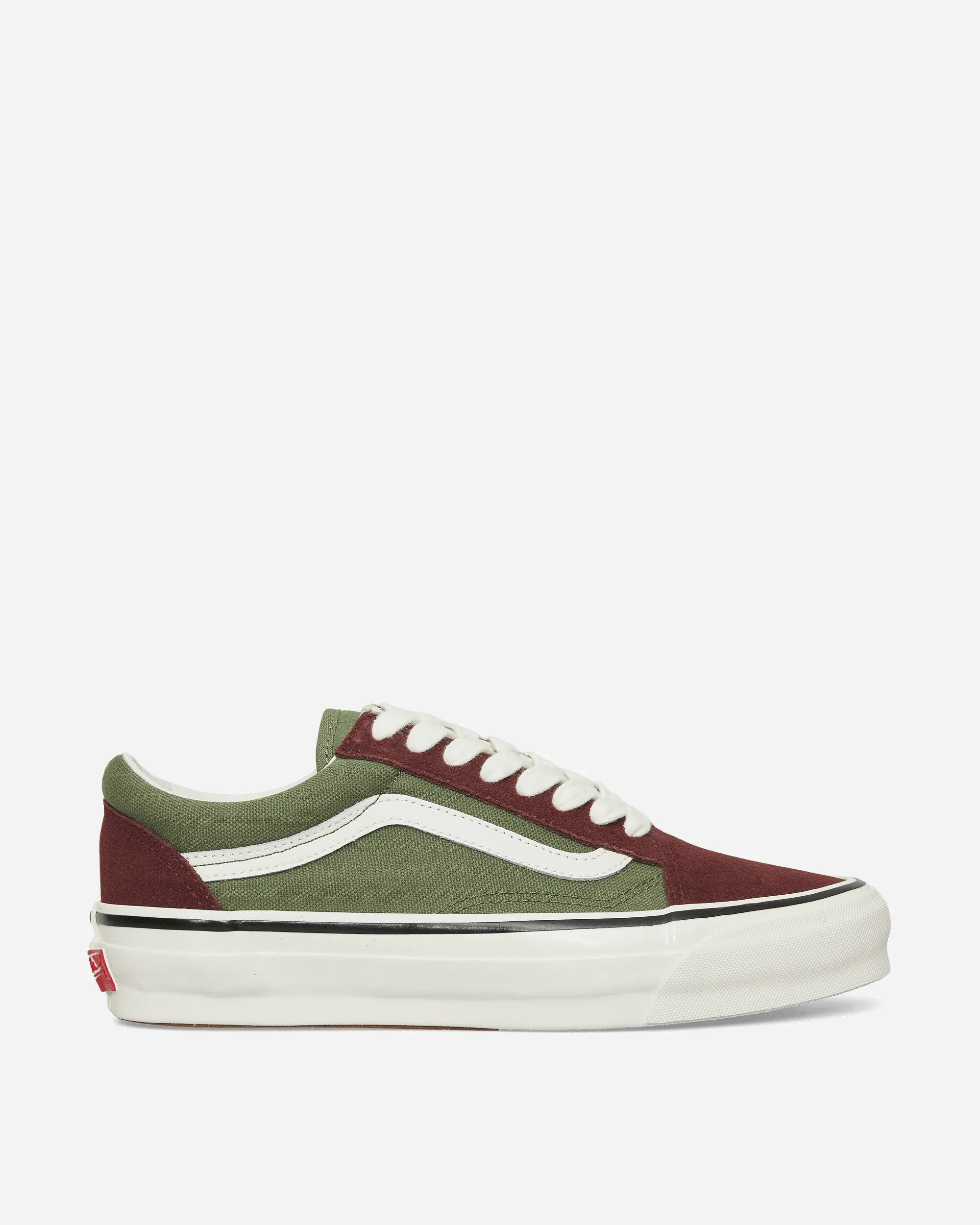 All Season Use Race Pace Premium Old Skool Sneakers Brown / Green