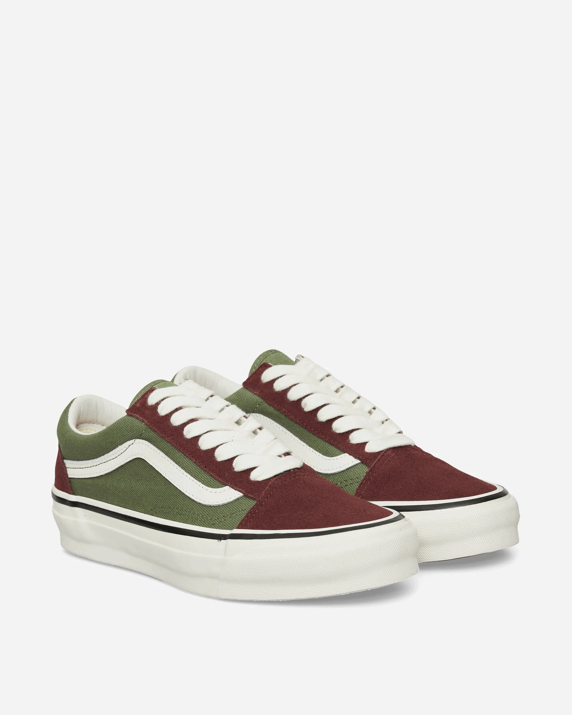 Heavy Walk Chill Fit Premium Old Skool Sneakers Brown / Green