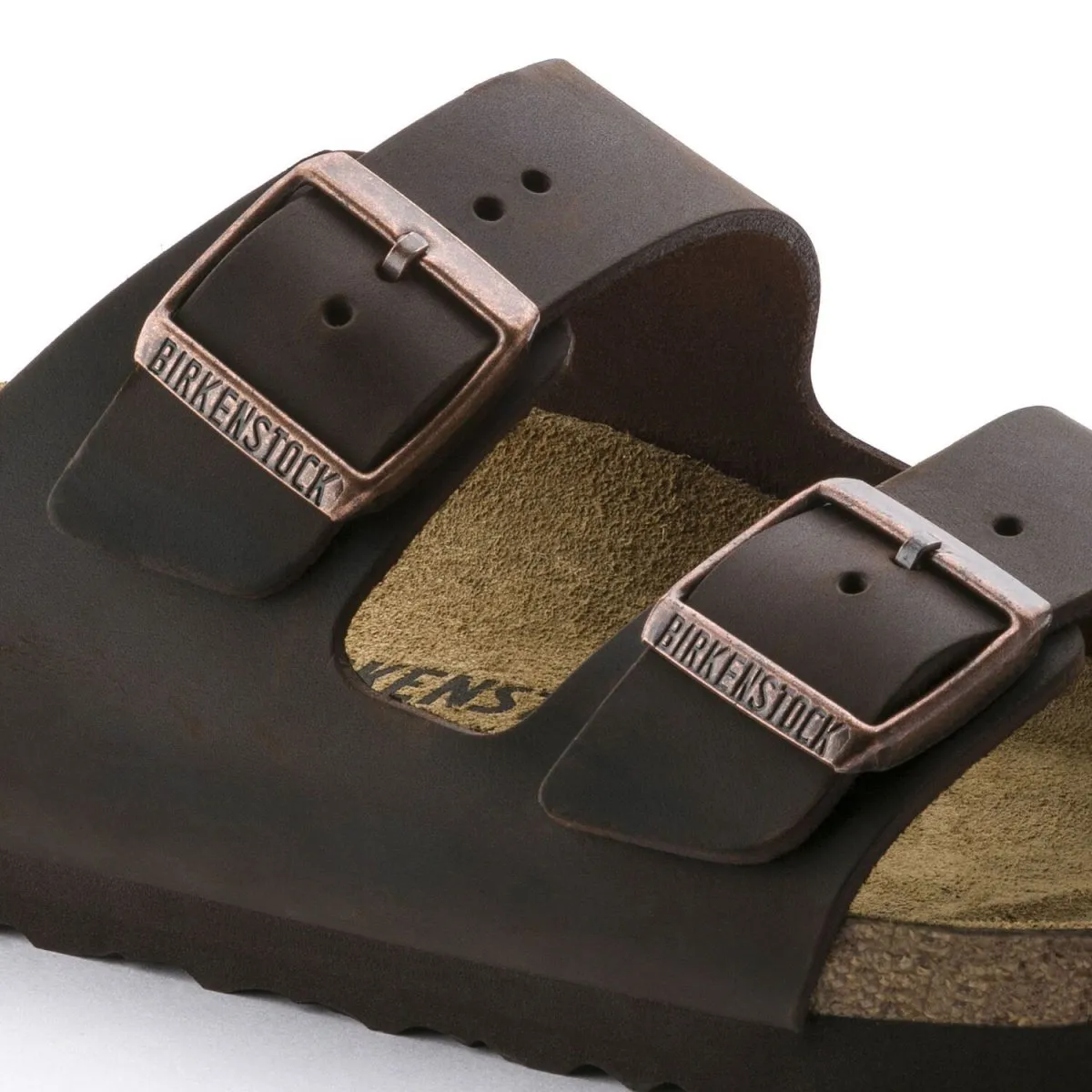 Birkenstock Men's Arizona Habana Oiled Leather (Oversizes Available) Light Travel Shoes Chic Beach Shoes