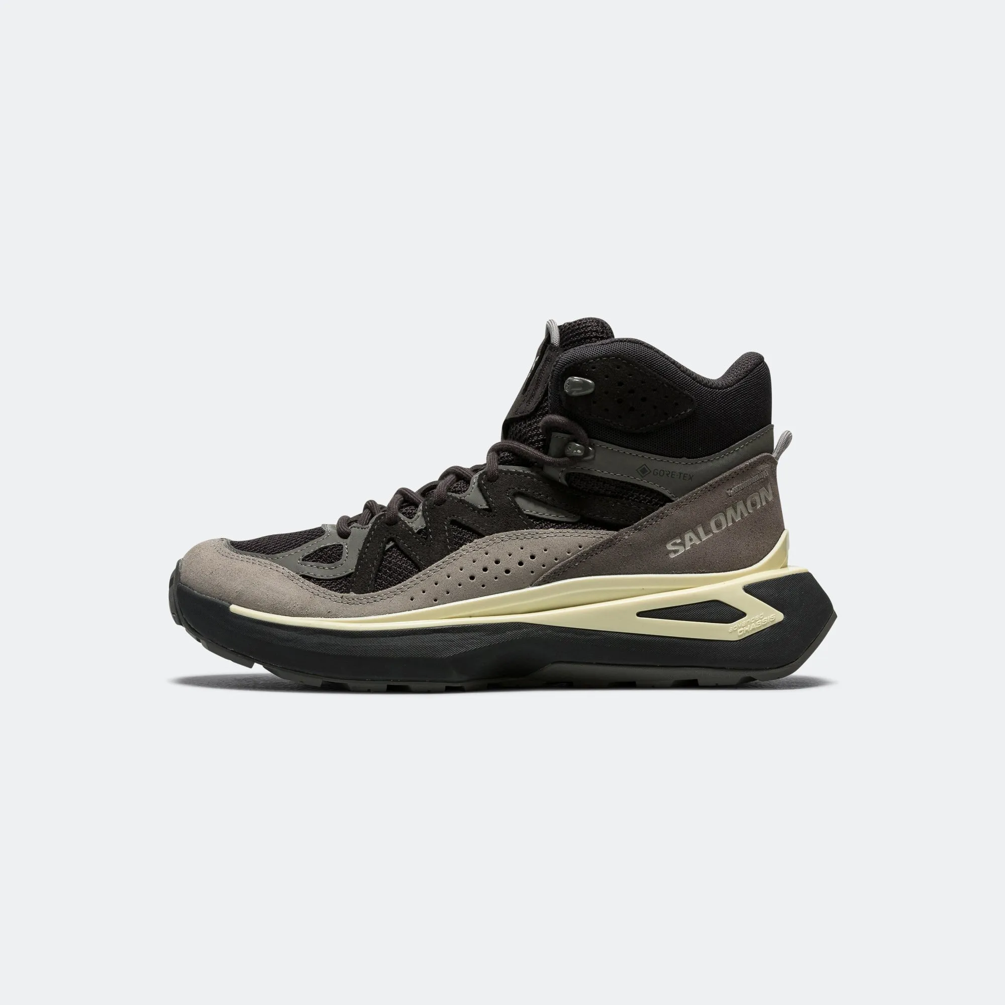 Odyssey ELMT Mid GTX - Phantom/Yellow Breathable Edge Comfortable Midsole