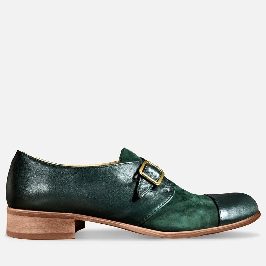 Duke - Monk Shoes open - toe