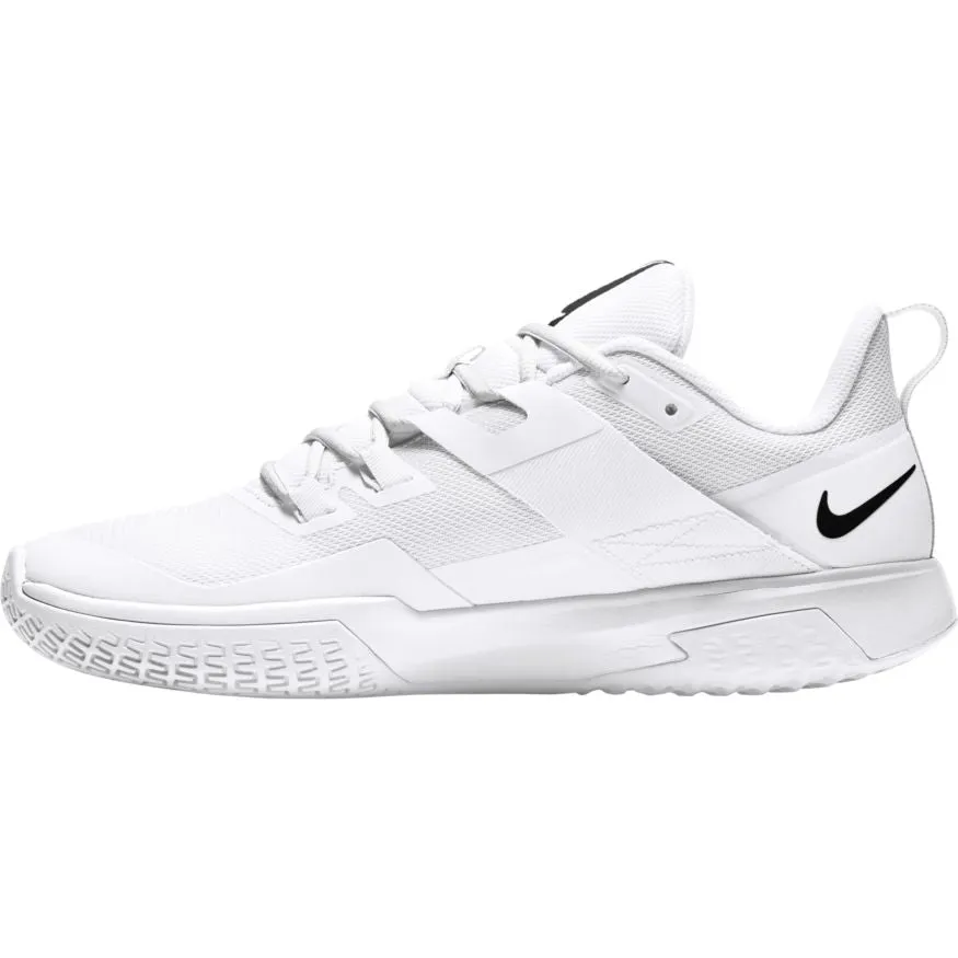 Cushioned Nike Court Vapor Lite Tennis Shoes - White/Black