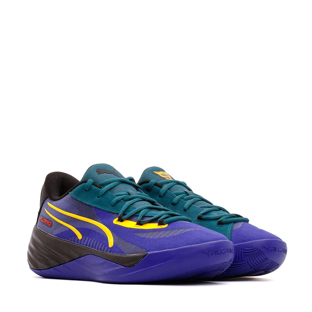 Puma Basketball Men All-Pro Nitro Crowd Craze Blue 310387-01 Premium Comfort Hypergrip Tread
