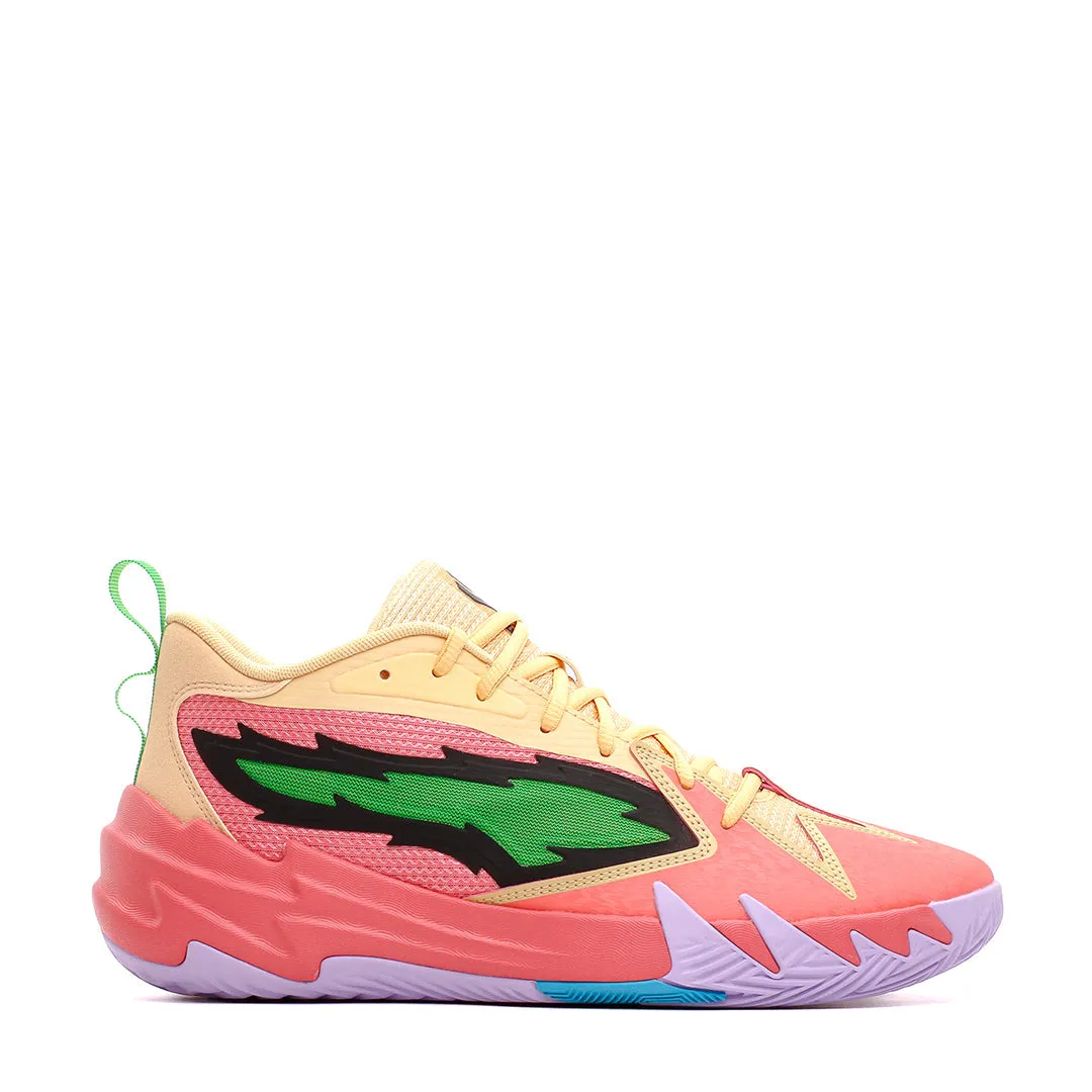 Puma Basketball Men Scoot Zeros Georgia Peach 379908-07 Ventilation Technology Power Play