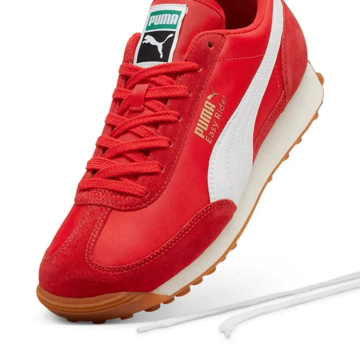 Day Tripper Puma Men's Easy Rider Vintage PUMA Red/PUMA White