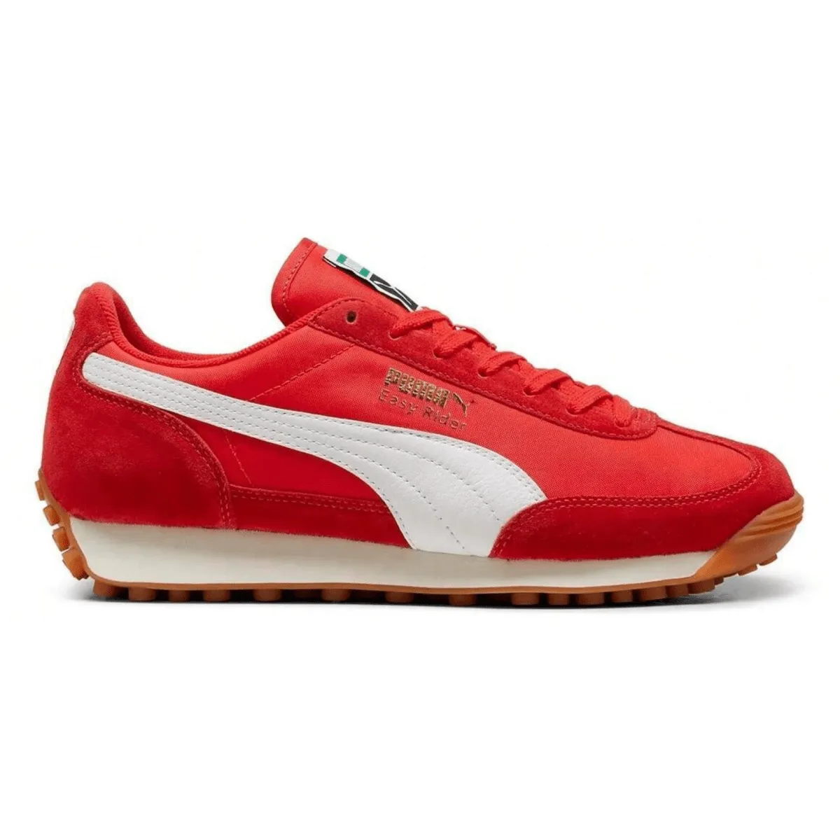 Puma Men's Easy Rider Vintage PUMA Red/PUMA White Padded Comfort
