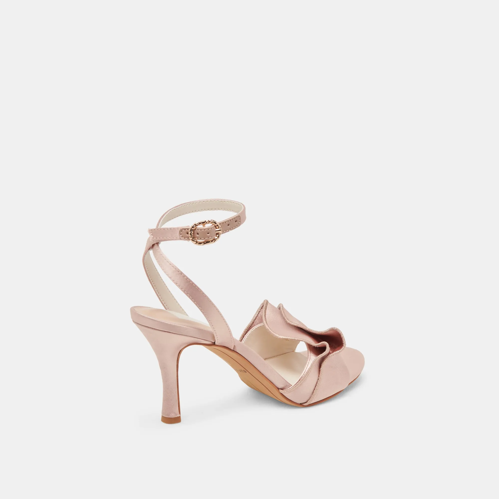 LUNETE HEELS LT BLUSH SATIN Pointed Pumps