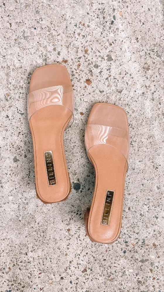Cafe Moment Lucy Heel - Clay/Clear