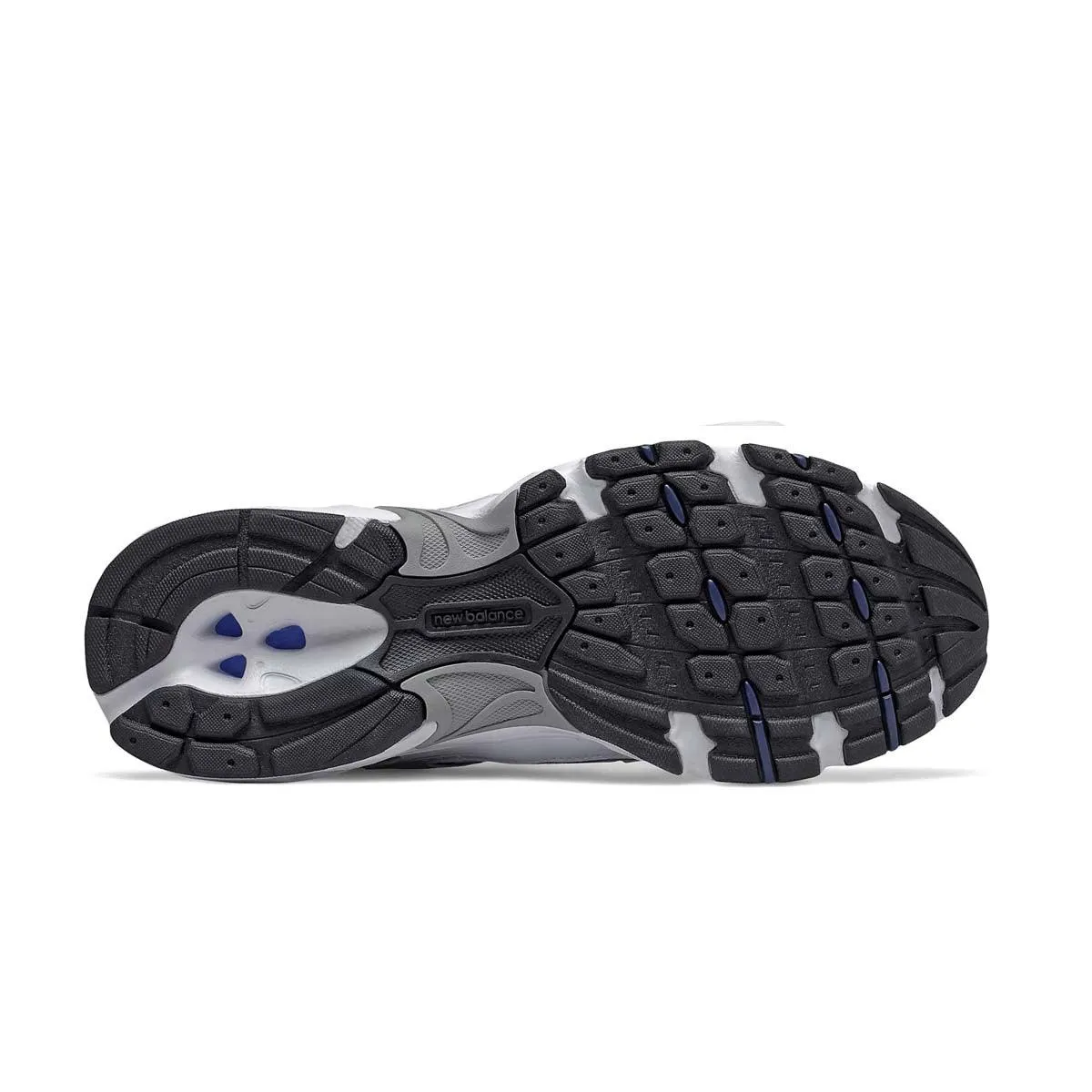 Anti Slip Tread Pattern 530 'White Natural Indigo'