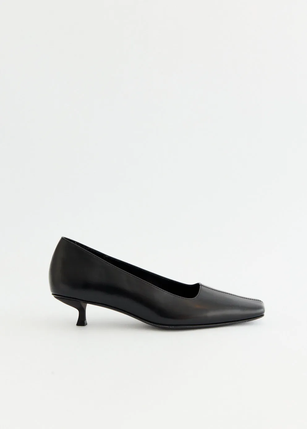Style Upgrade Flexible   outsole Square Toe Pump