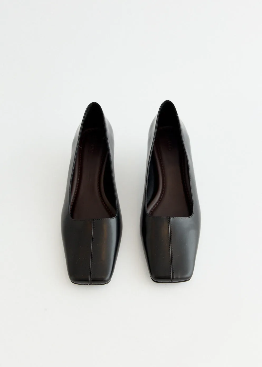 Workwear Match Simple Walk Square Toe Pump