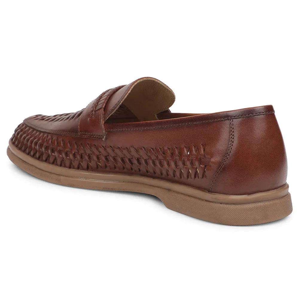 Healers Brown Casual Loafers For Men ASF-5 By Liberty Walk Strong Bright Pace