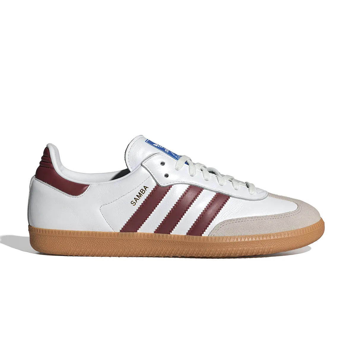 Stream Jog Mesh Lining Samba OG 'White Collegiate Burgundy'