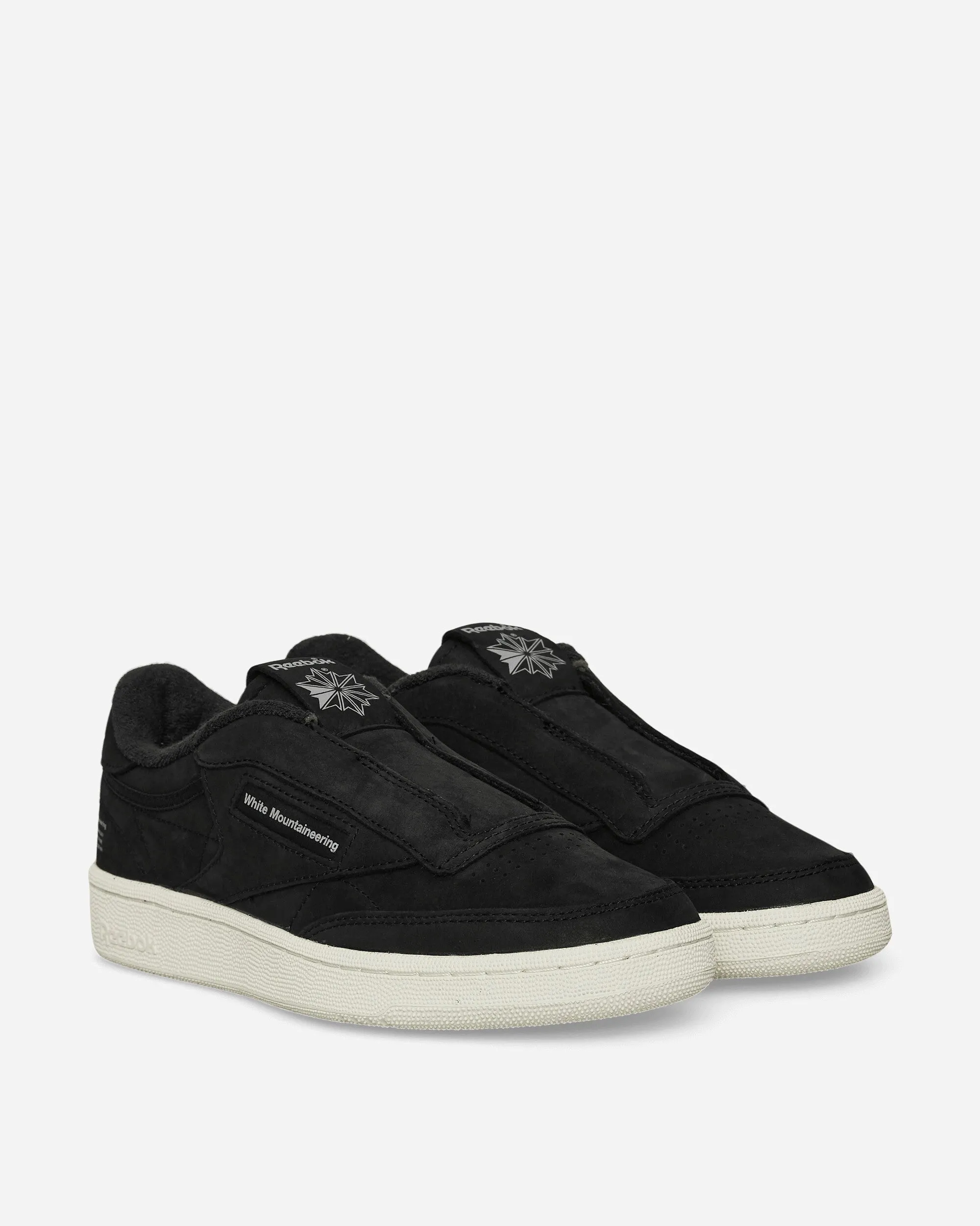 White Mountaineering Club C 85 Sneakers Black / Chalk / Grey Fog Jog