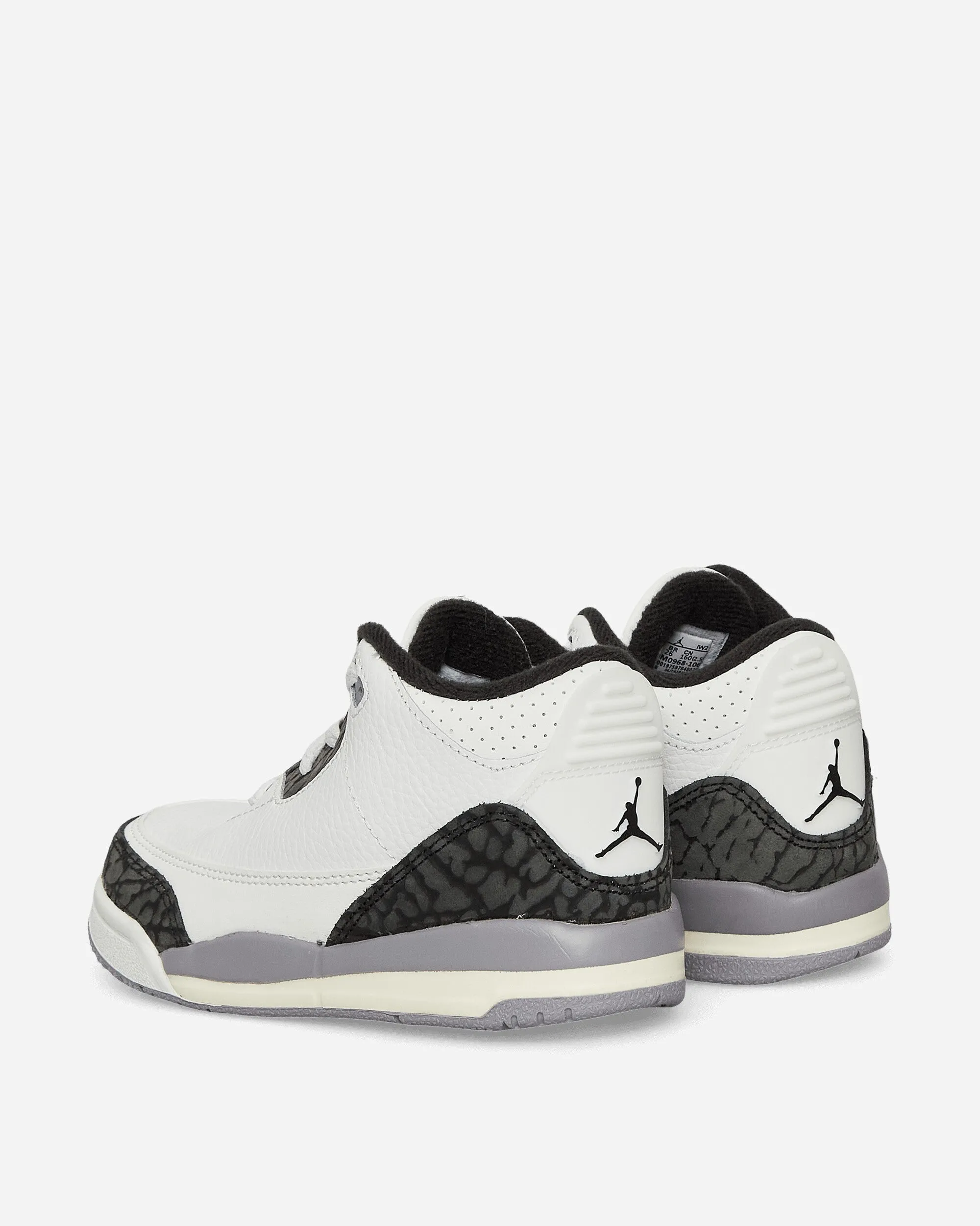 Comfort touch Air Jordan 3 Retro (TD) Sneakers Cement Grey