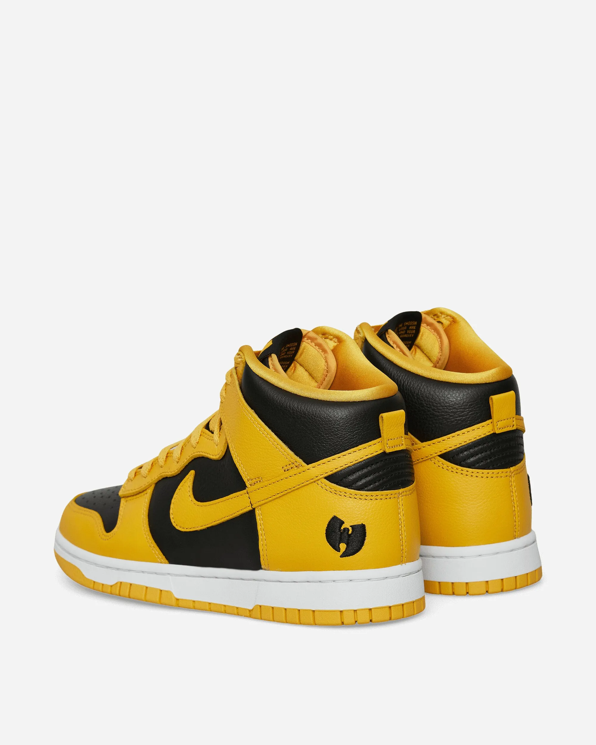 Relaxed Design Wu-Tang Clan Dunk High Sneakers Black / Pollen