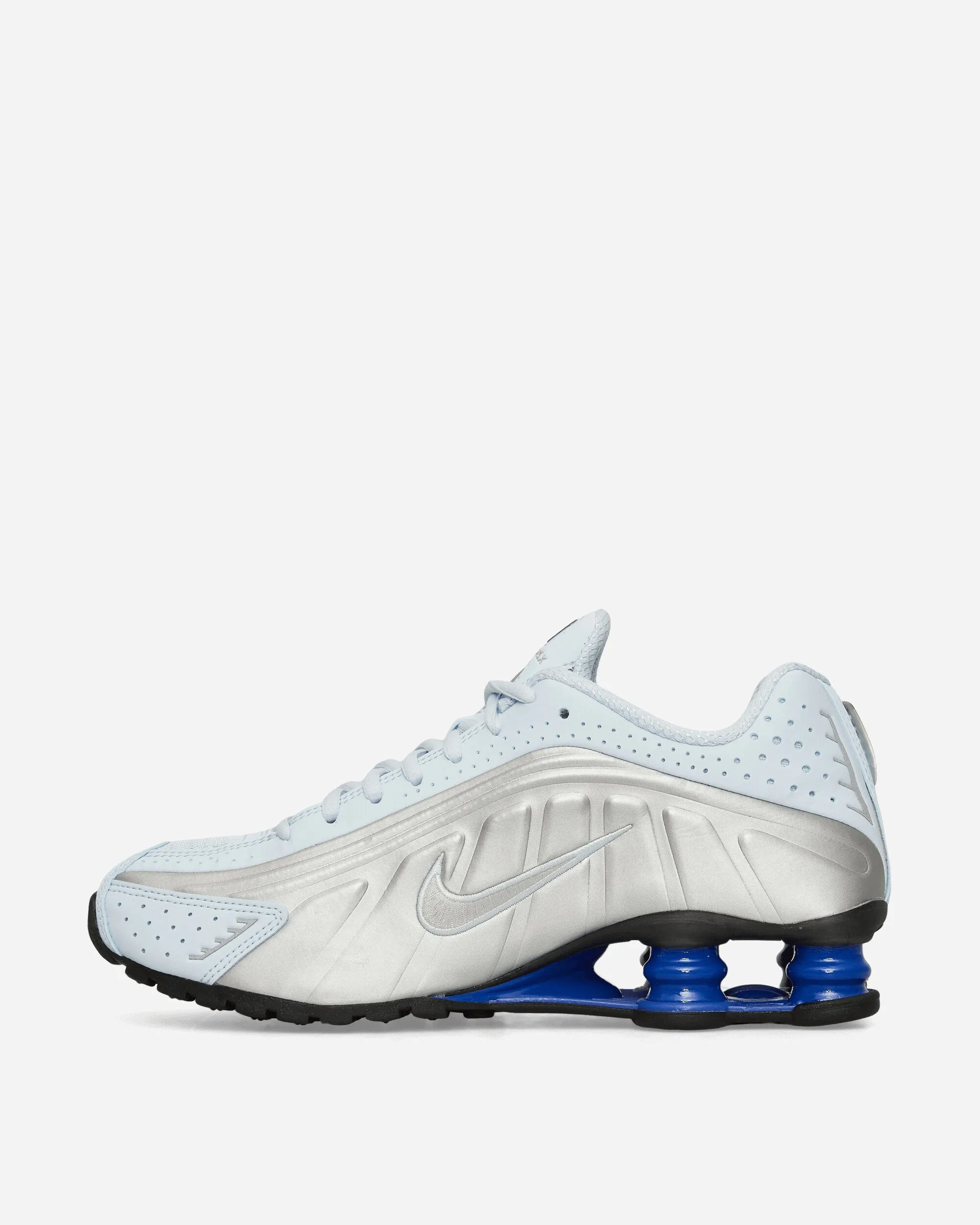 Chill Mode Indoor Wear Women's Shox R4 Sneakers Blue Tint / Metallic Silver