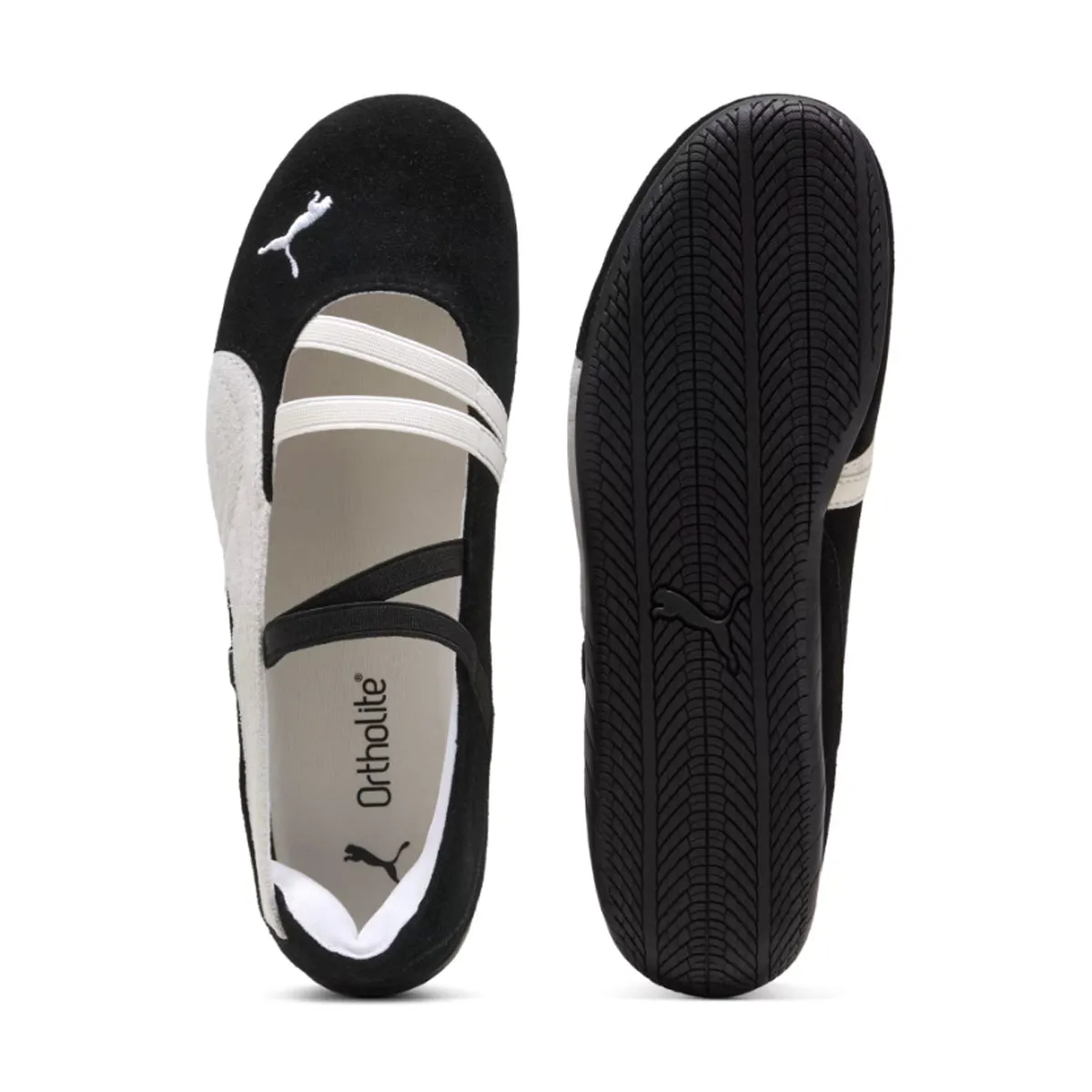 Wmns Speedcat Ballet Suede 'PUMA Black' Day To Night Indoor Use