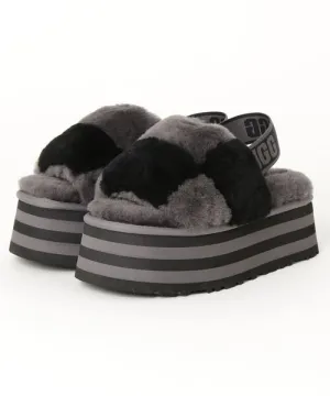 Women's Disco Checker Slide Durable Build