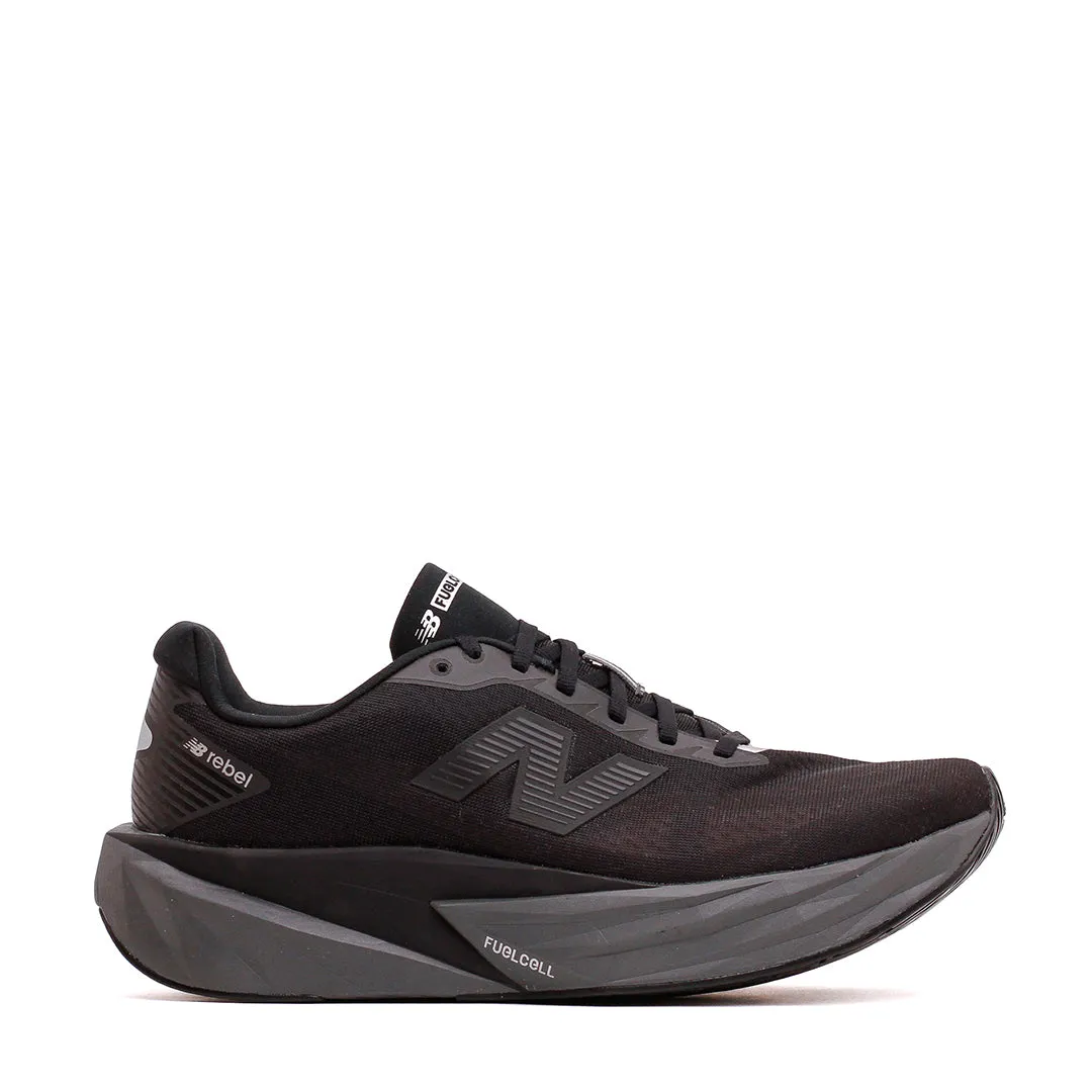 odor - control shoes New Balance Men FuelCell Rebel v5 Black Castlerock MFCXLC5