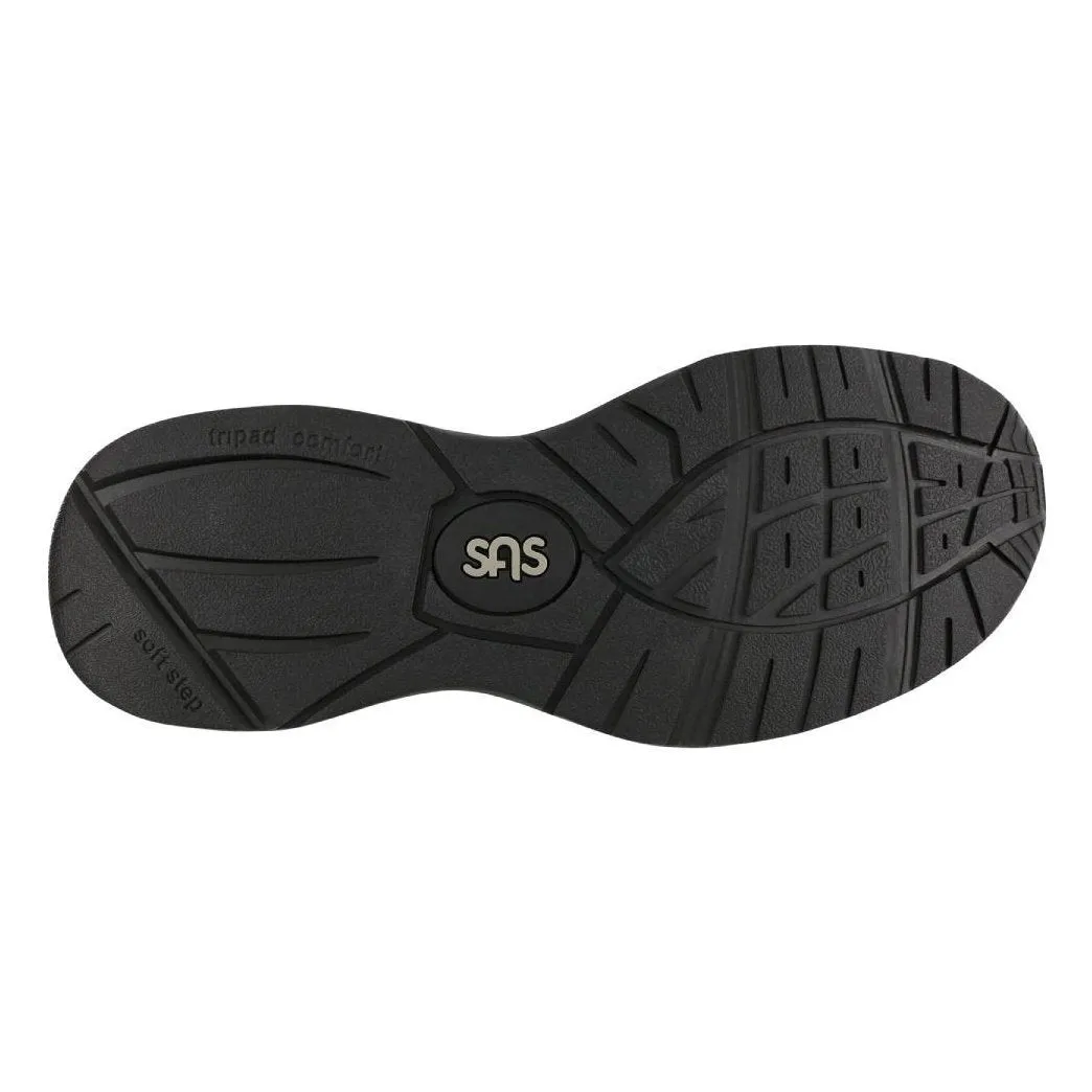 SAS Men's Journey Mesh Black Slip On Style Clean Lines