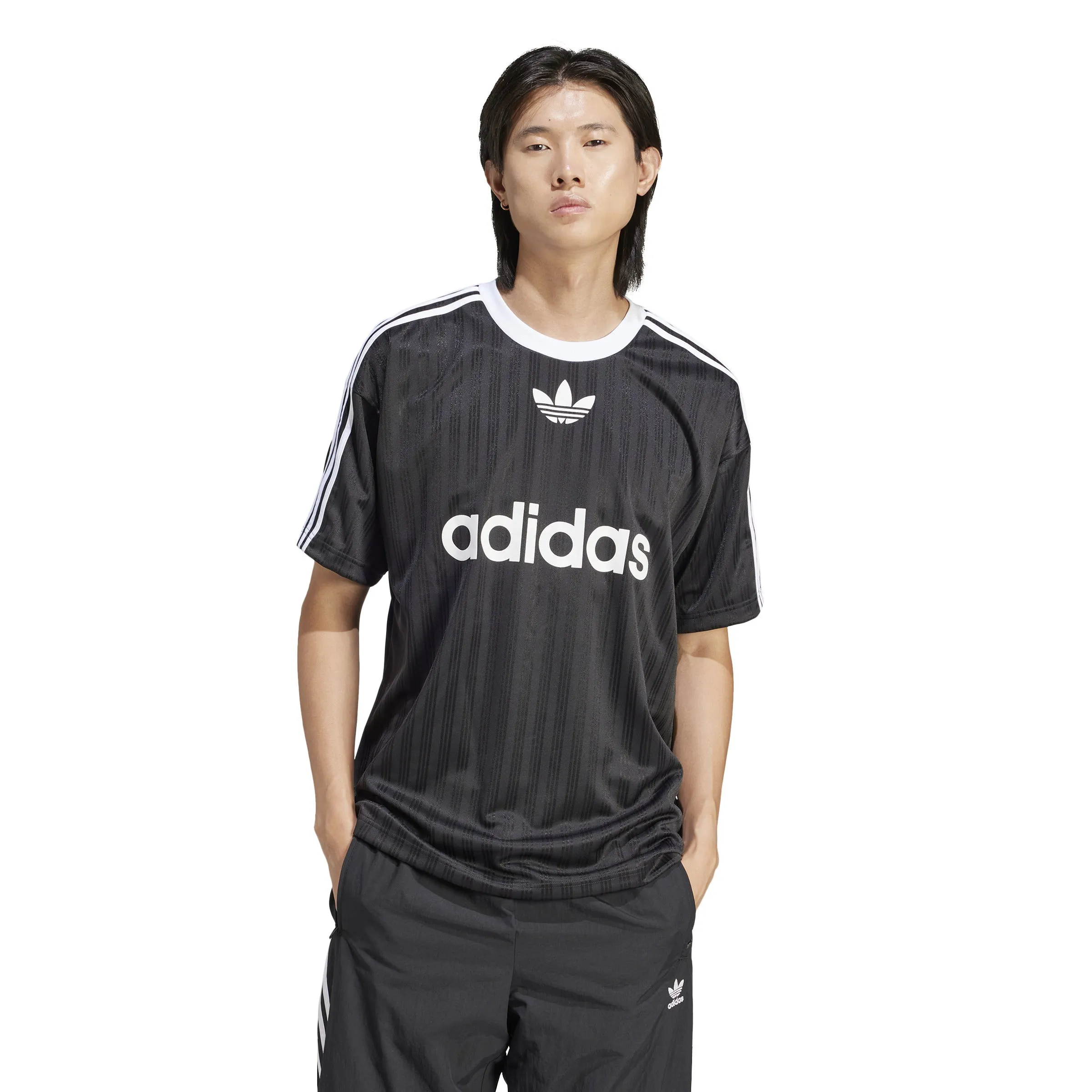 Adicolor Poly Tee 'Black' Hydrophobic Upper Treatment
