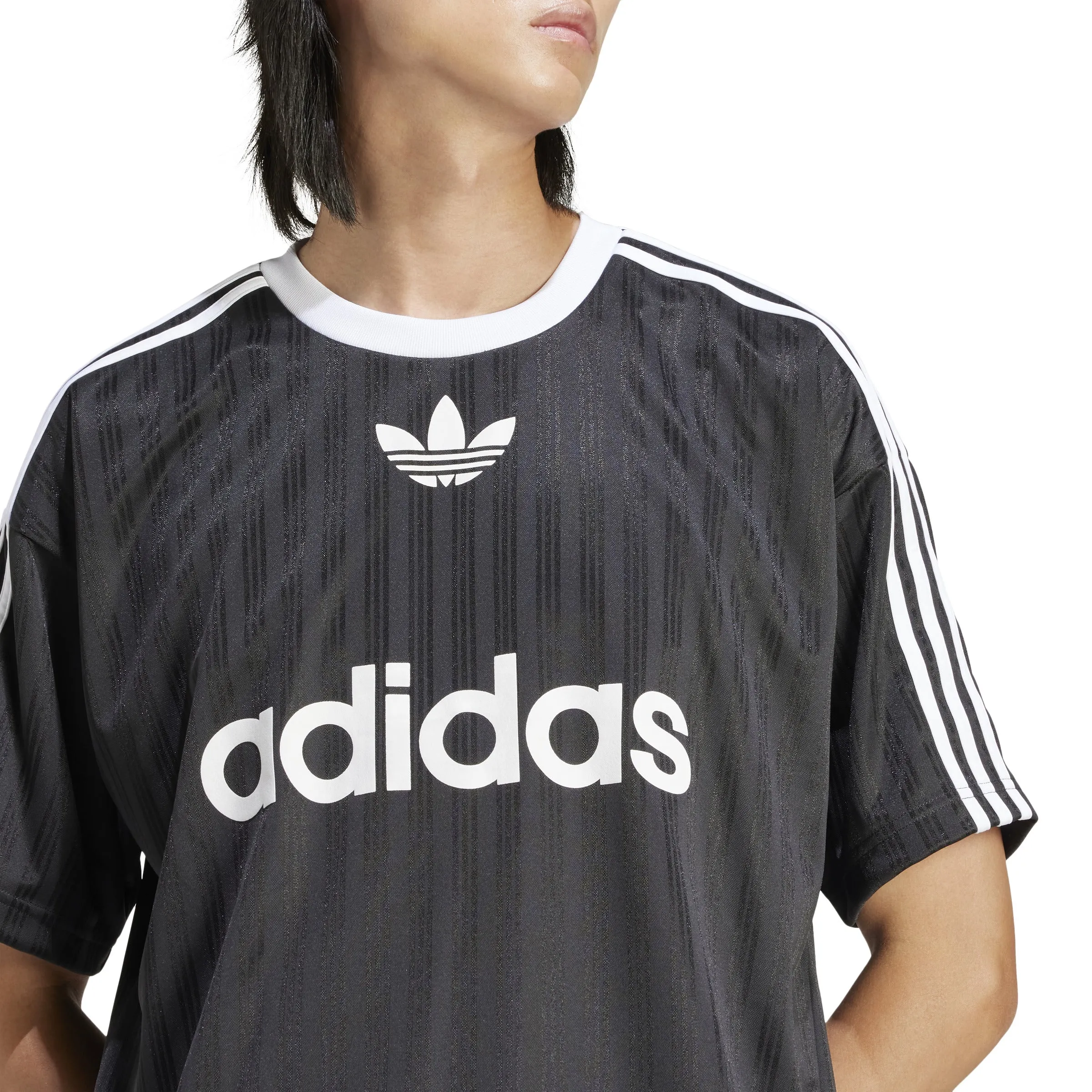 Adicolor Poly Tee 'Black' Move All Day