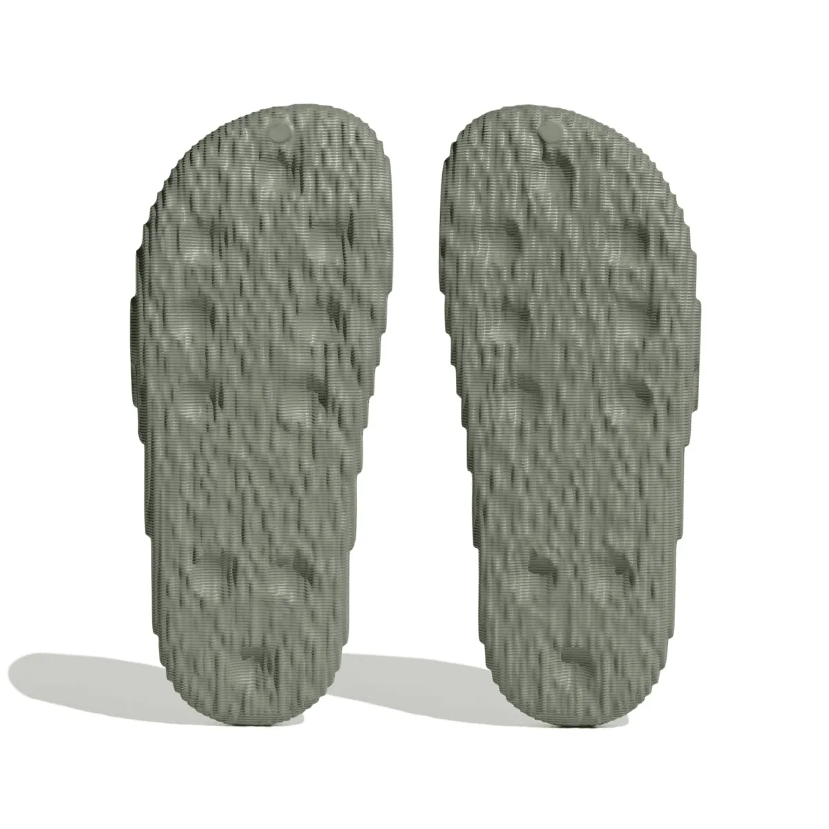 Wmns adilette 22 'Silver Green' Dusk Hike Foam Lining