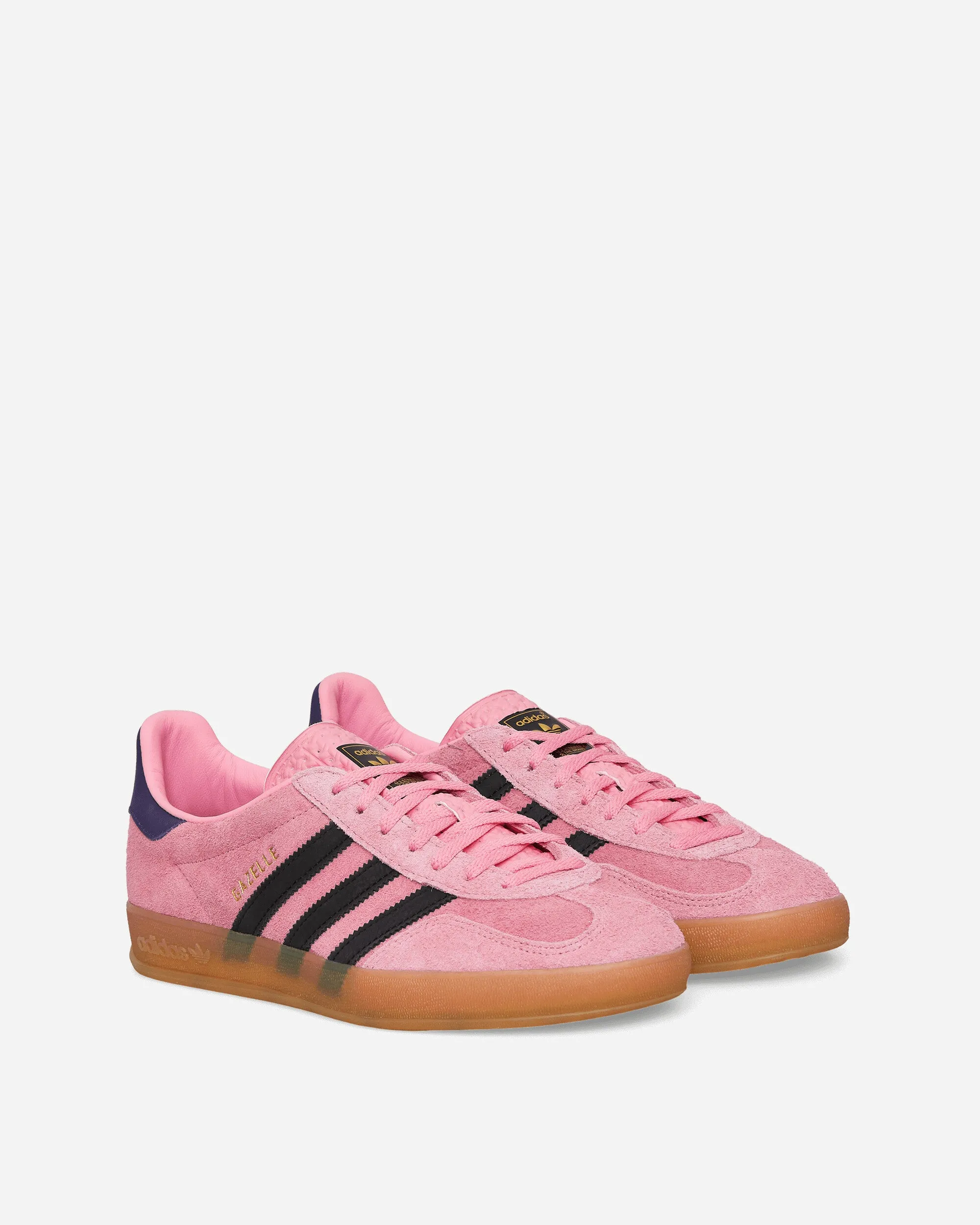 Derby Style Women's Gazelle Indoor Sneakers Bliss Pink / Core Black / Collegiate Purple