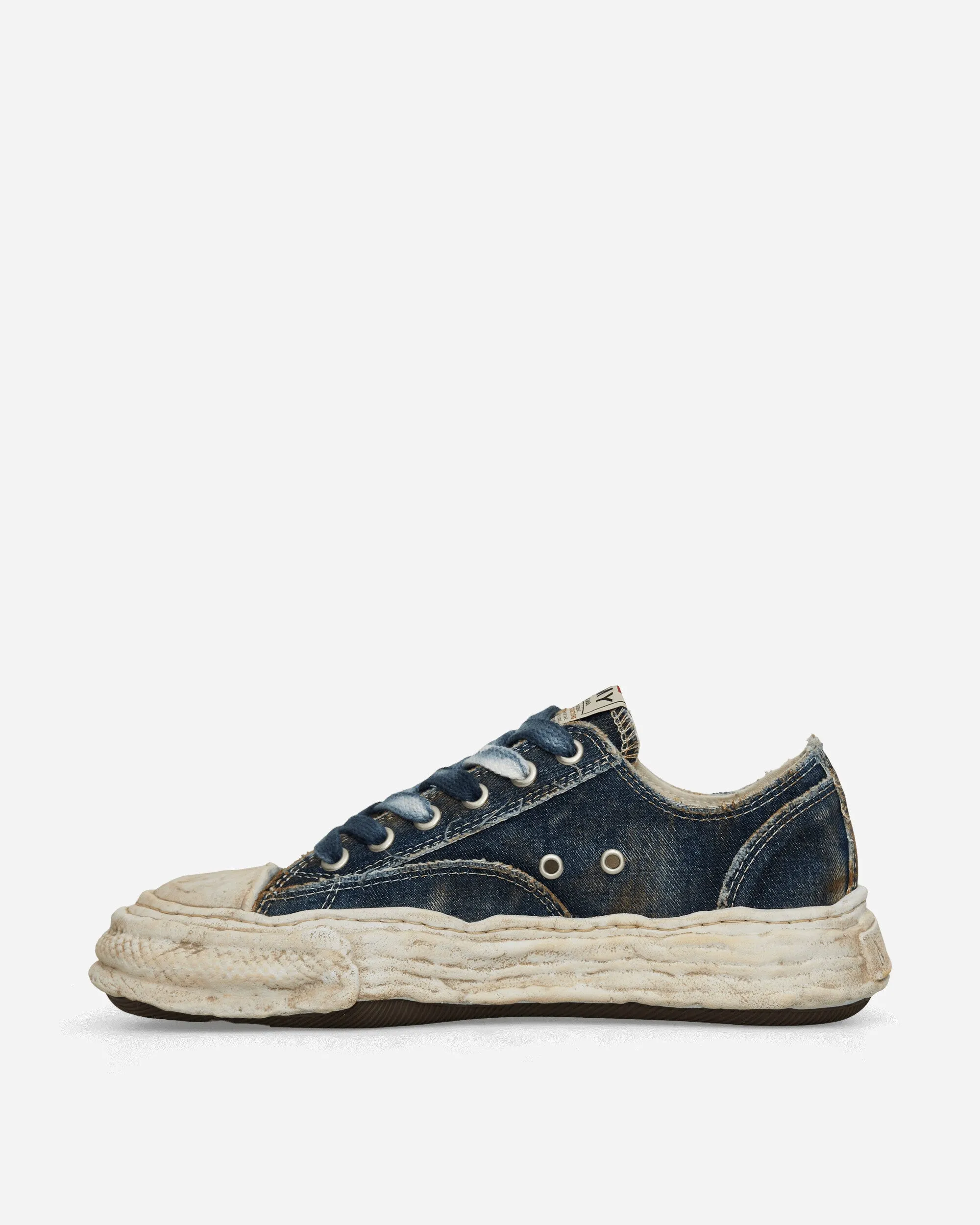 Lightweight Style Peterson 23 OG Sole Washed Denim Low Sneakers Blue