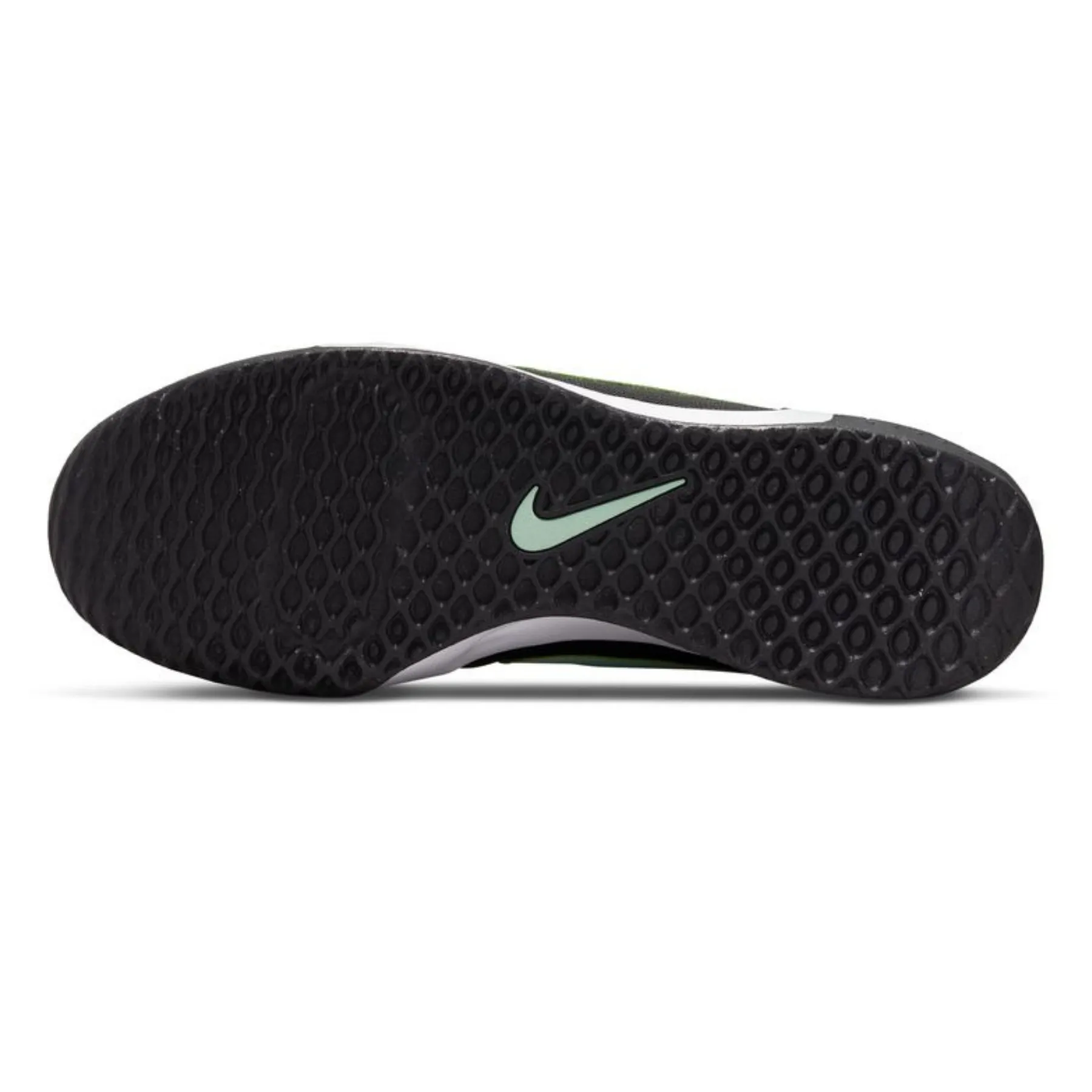 Nike Court Zoom Lite 3 Men's Hard Court Tennis Shoes - Black/Mint Streamlined Fit Fast Motion
