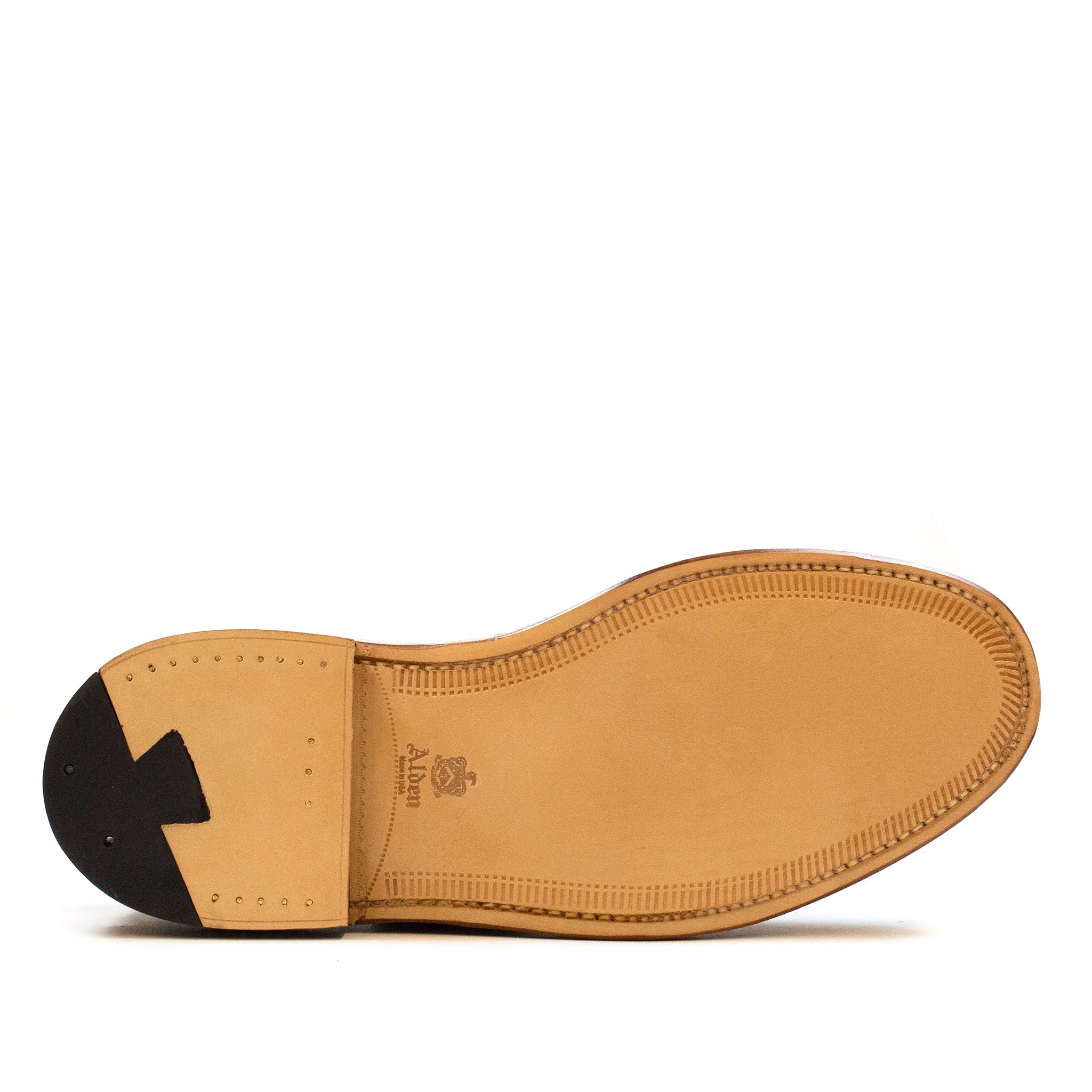 Non-Slip Sole mom style Alden Plain Toe Blucher Milkshake Suede