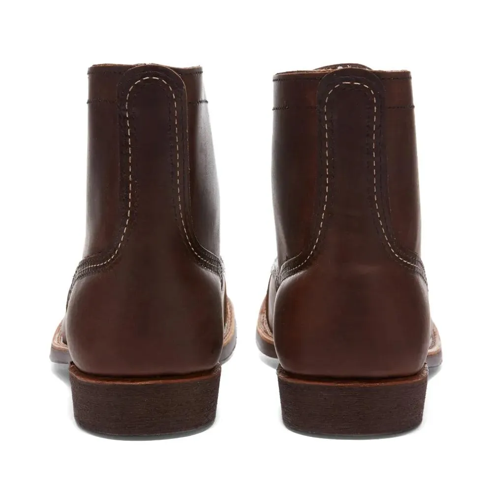 Red Wing Men's Iron Ranger 8111 Amber Logo Bold