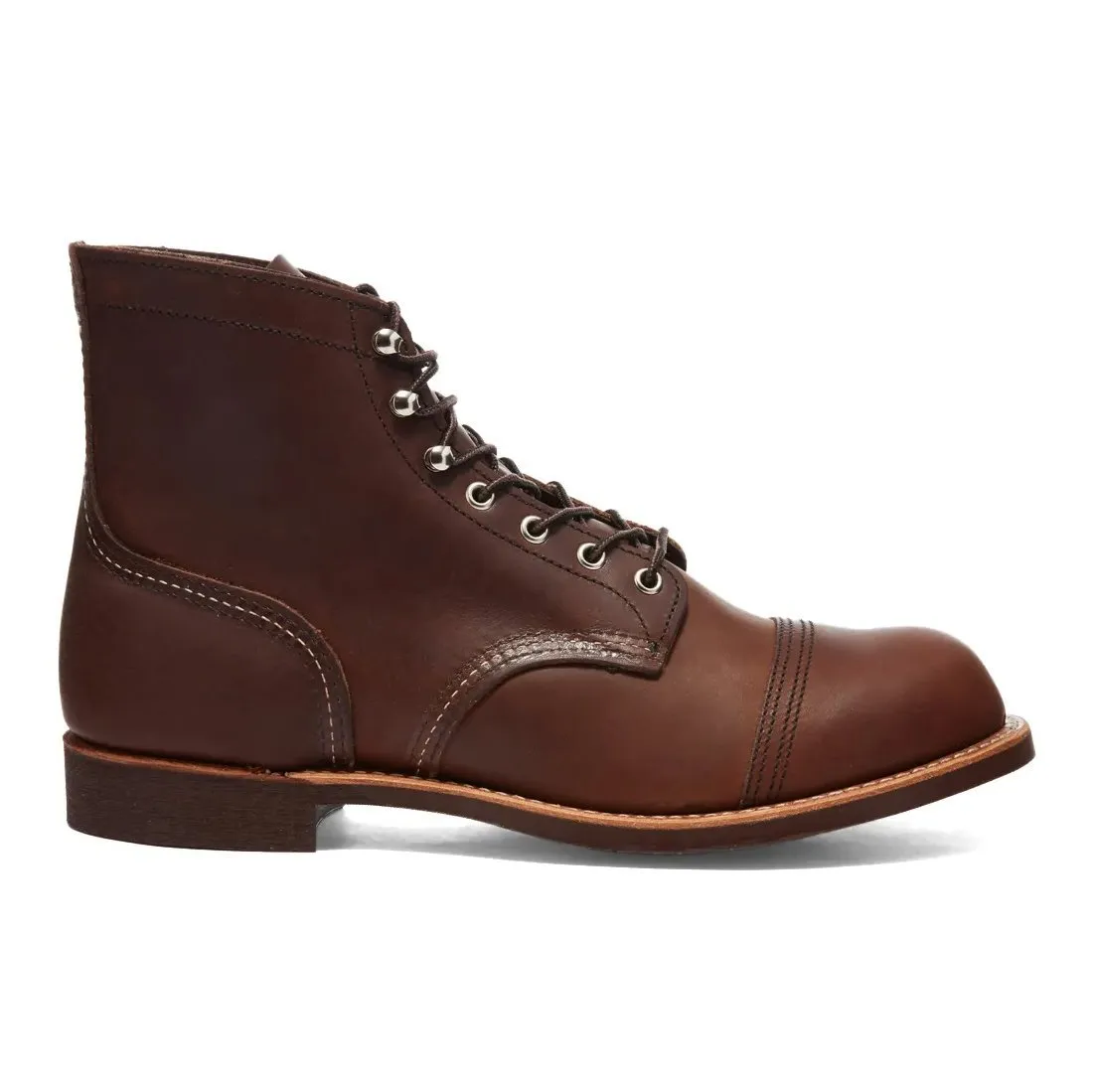 Red Wing Men's Iron Ranger 8111 Amber Feast Walk Gel cushion