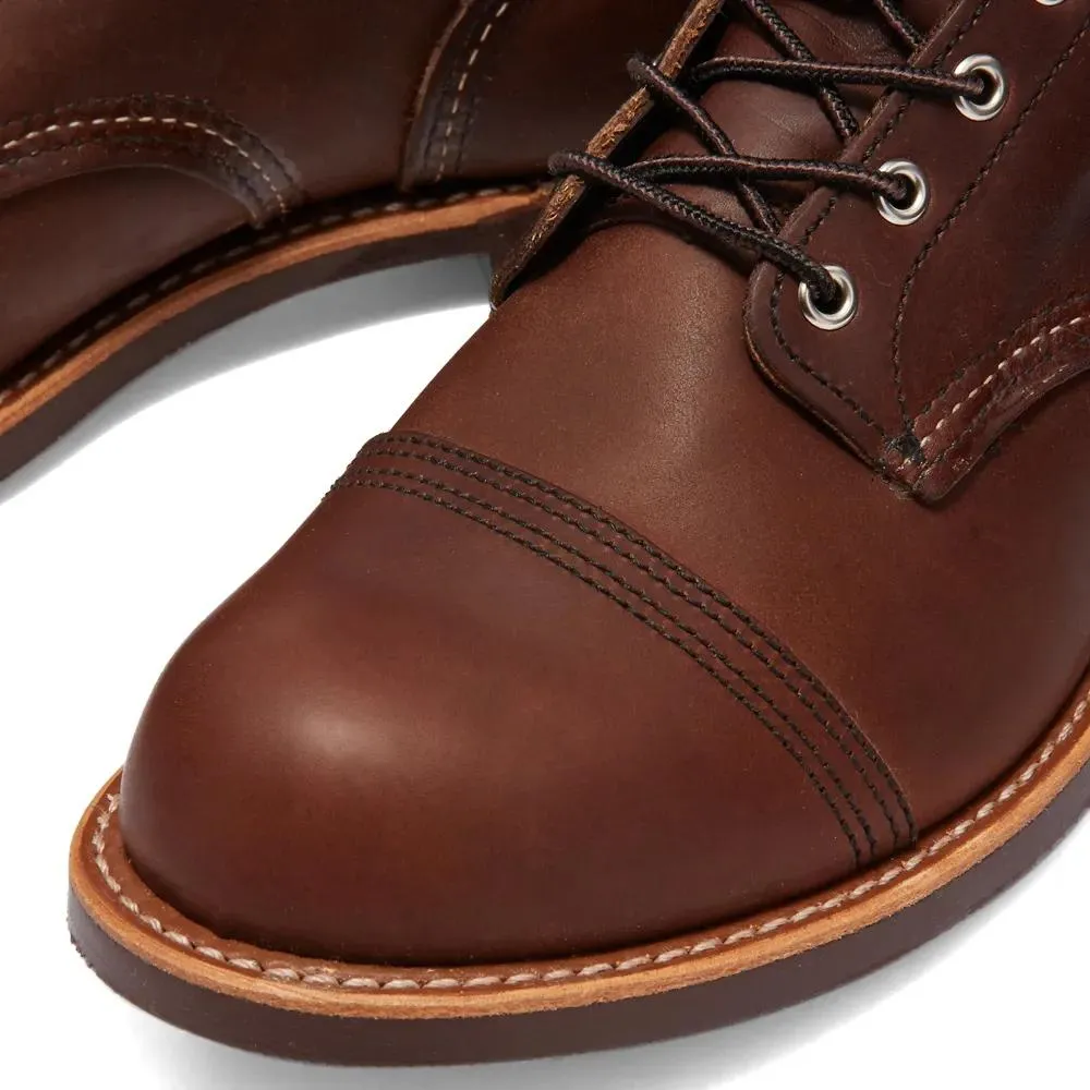 Stone Walk Red Wing Men's Iron Ranger 8111 Amber