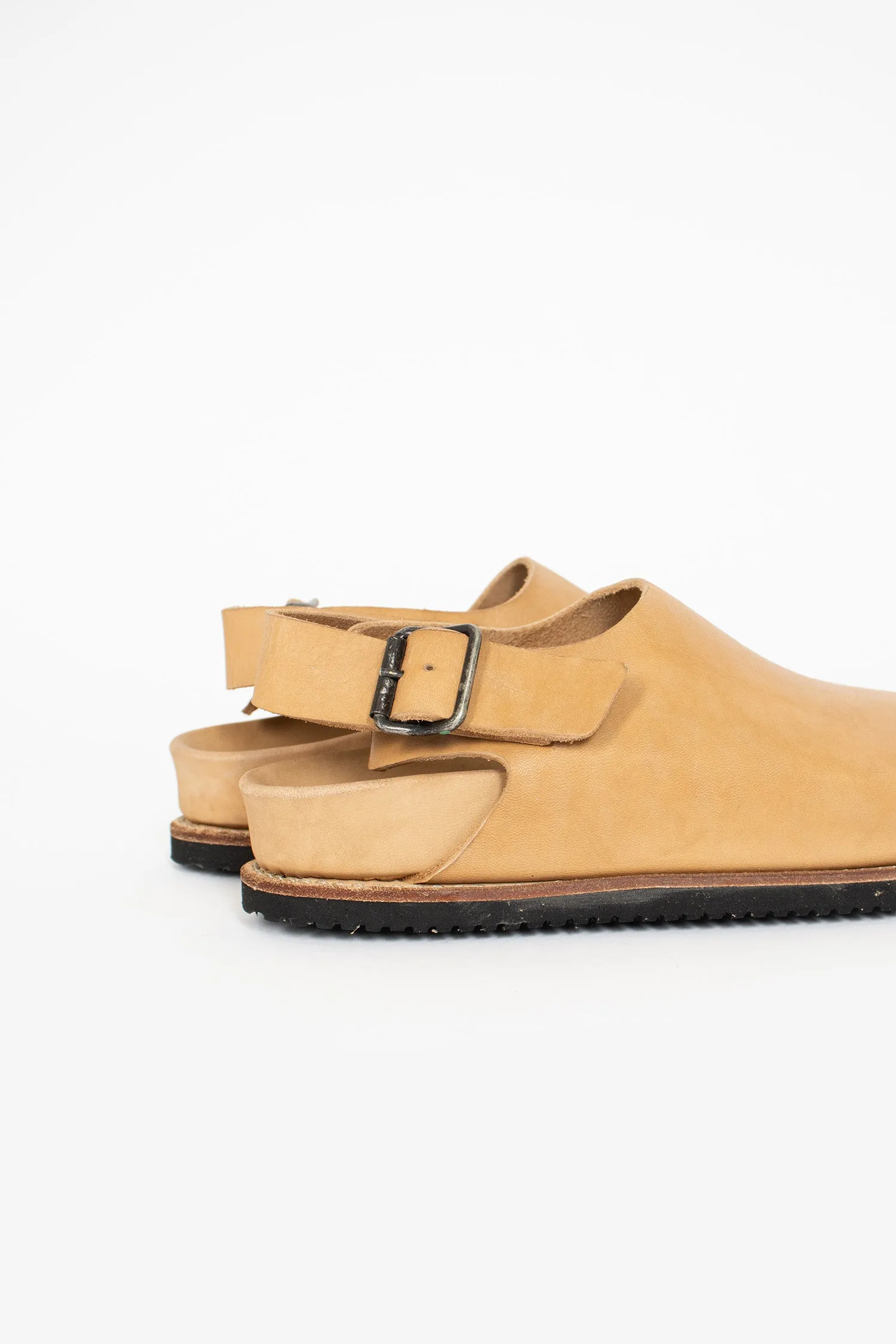 BRK11 Open Toe Sandal CO171T Tan Comfortable Midsole Heavy Stride
