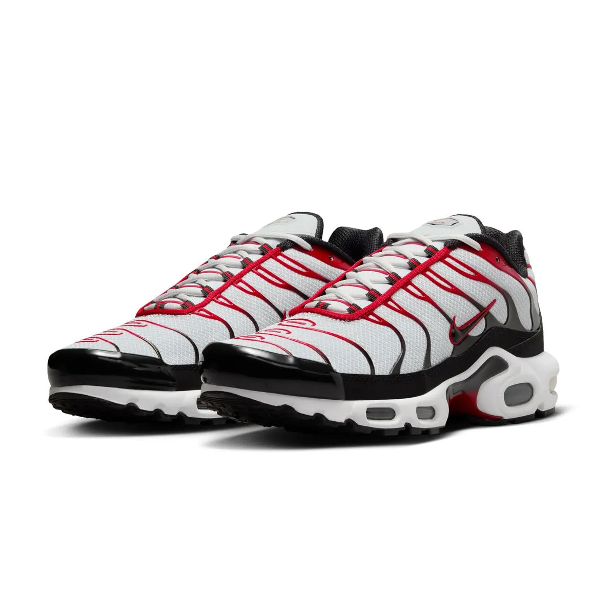 Eco conscious Air Max Plus 'White Black University Red'