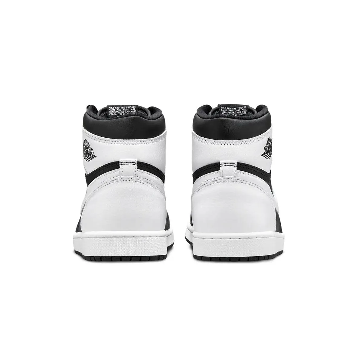 Comfort Canvas Slip-resistant durability Air Jordan 1 Retro High OG 'Black/White'