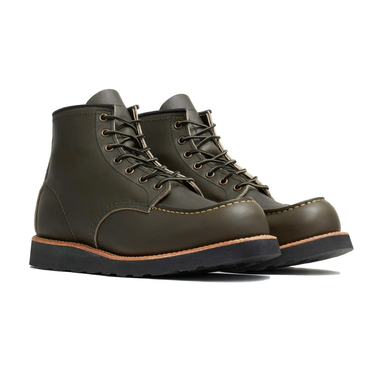 Red Wing Men's 6-Inch Classic Moc 8828 Alpine Portage Tidy look Clean Surface