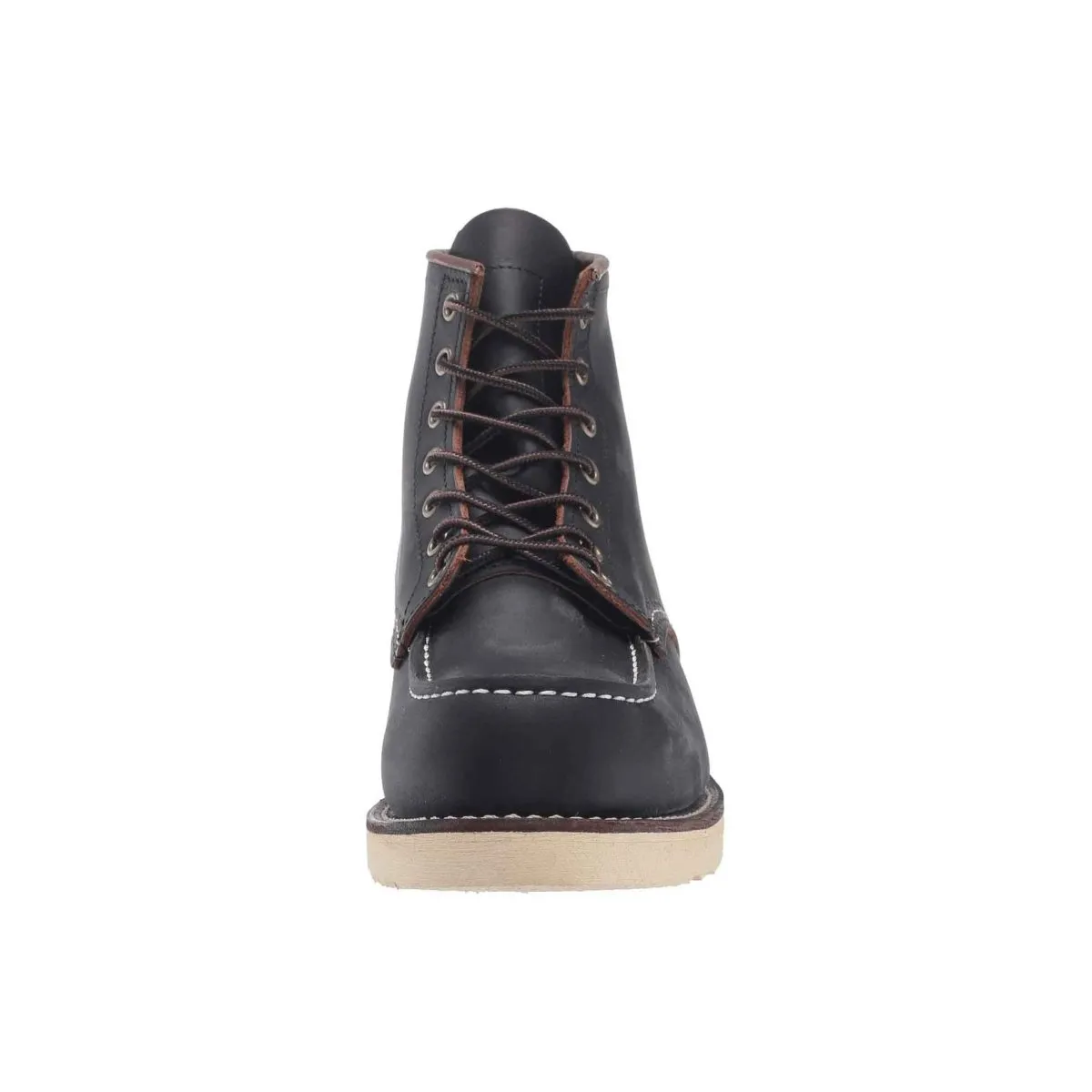 Red Wing Men's 6-Inch Classic Moc 8849 Black Prairie Leather Catch Hike Resort Ready