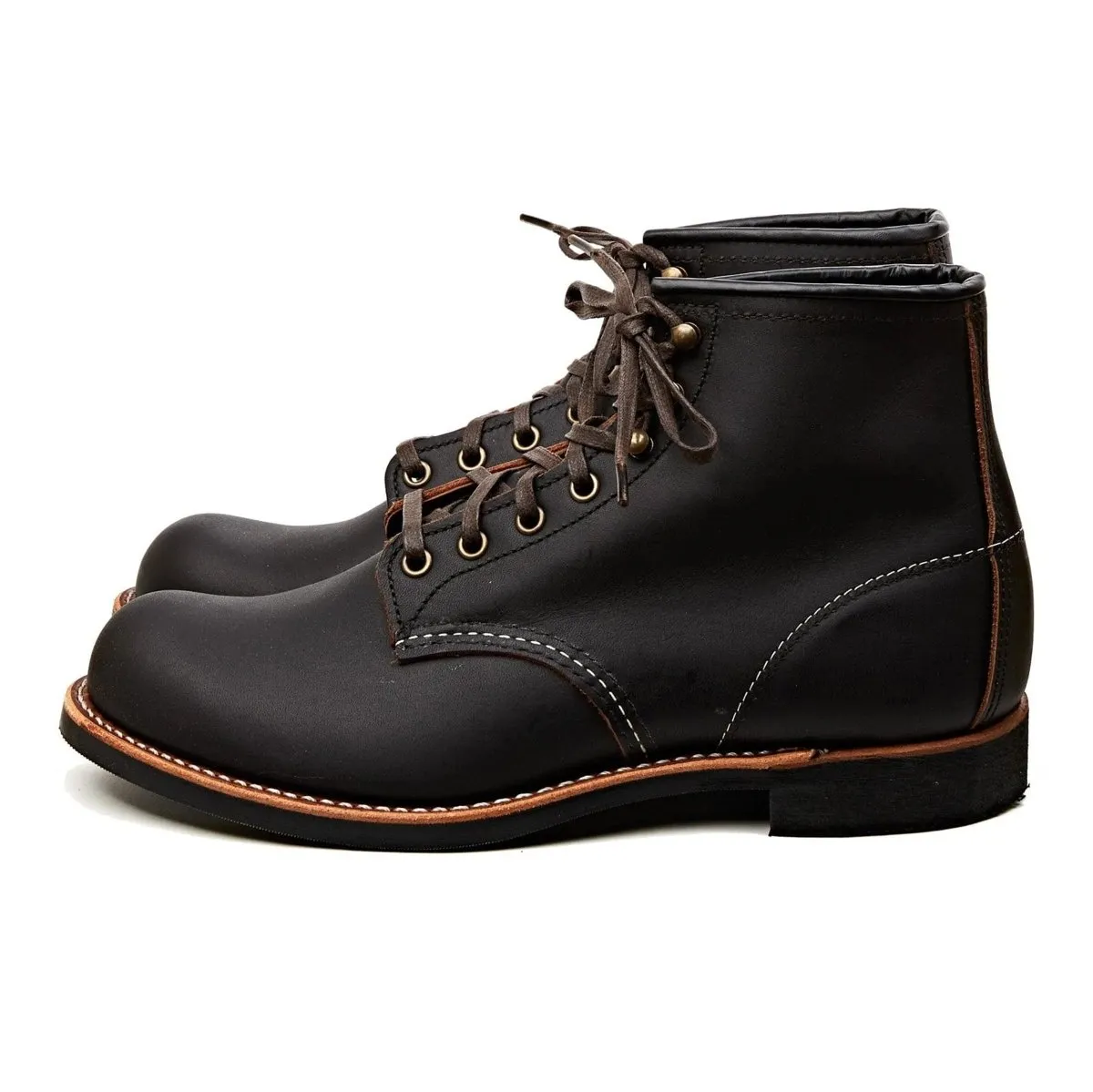Red Wing Men's Blacksmith 3345 Black Prairie Performance Fit Smart Trend